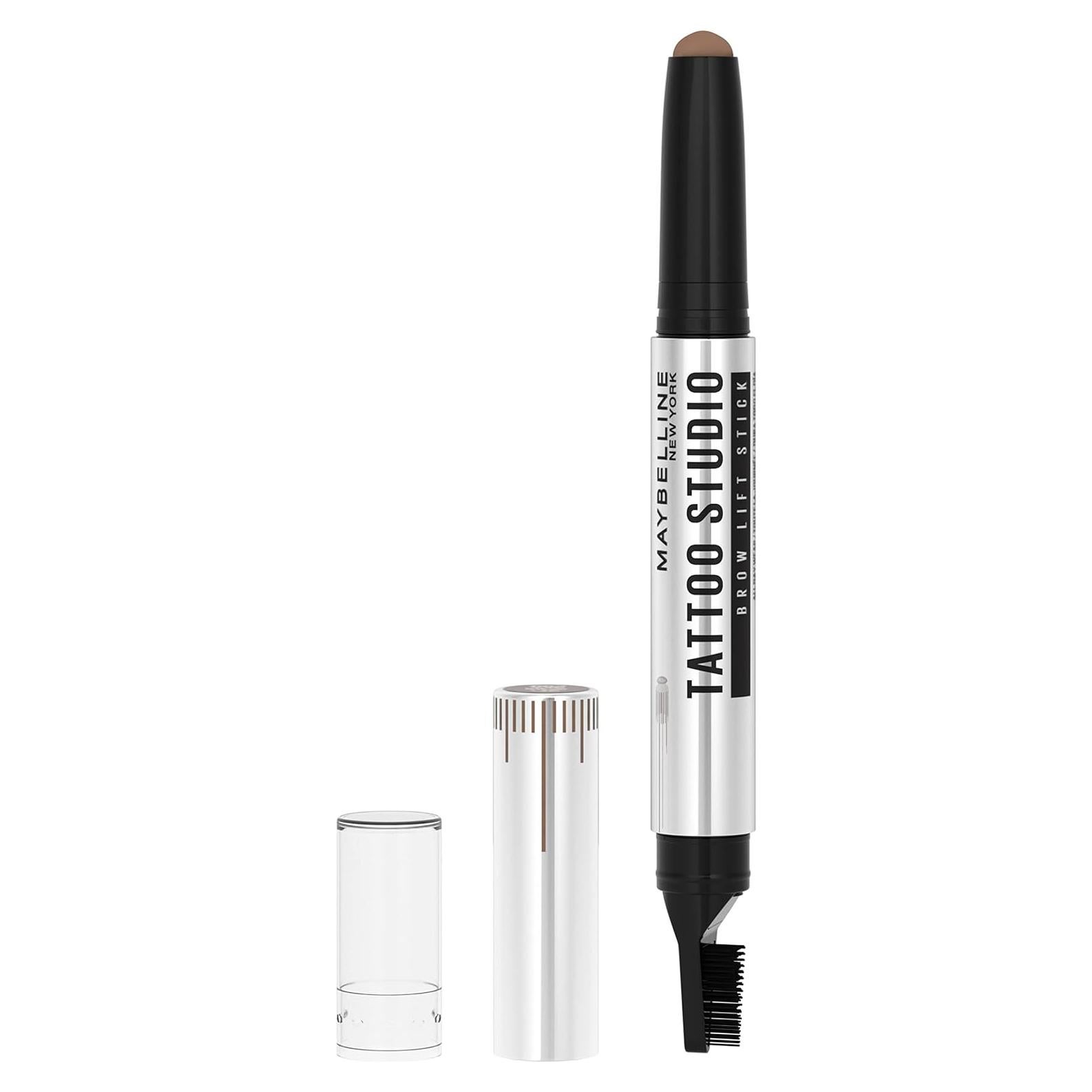 Maybelline TattooStudio Brow Lift Stick Tinte Acondicionador Marrón Suave 1.13g