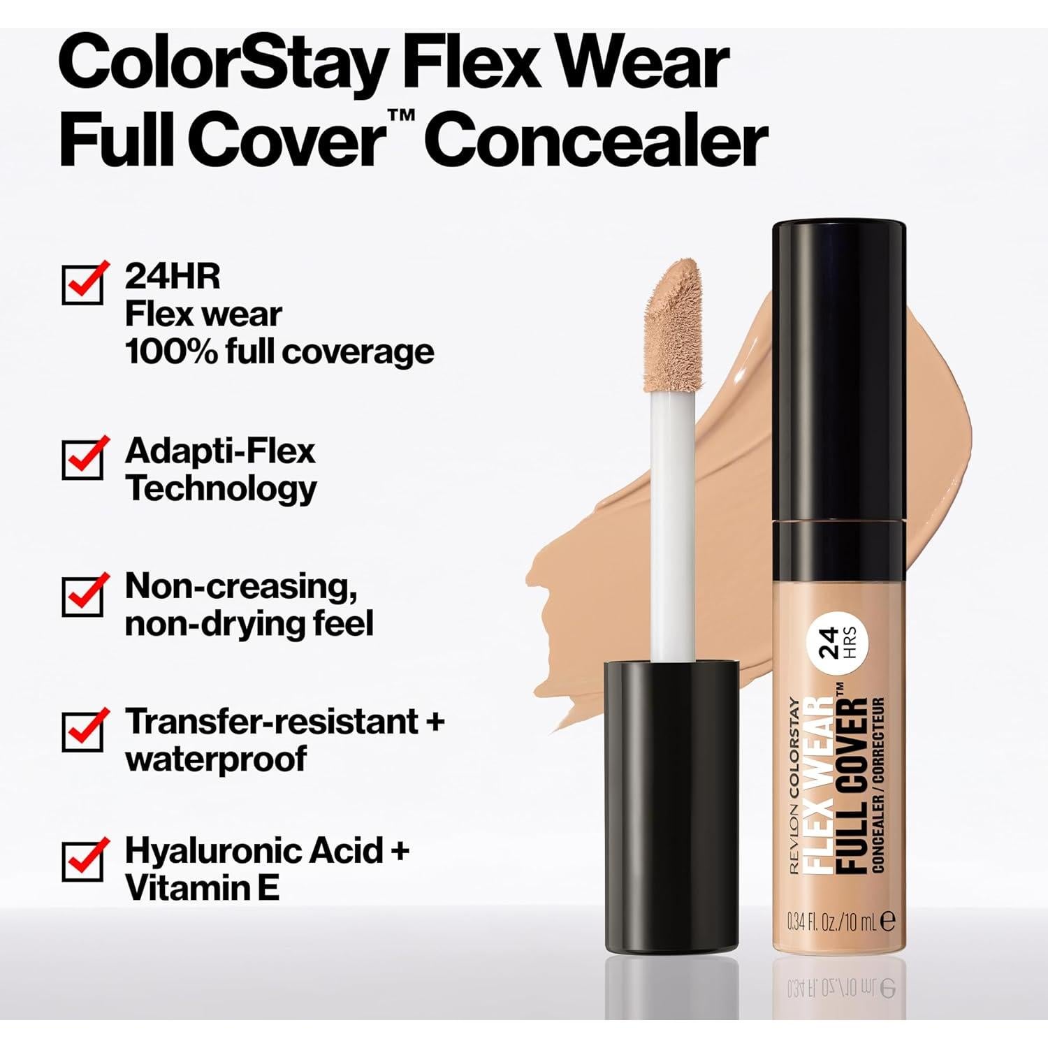 Corrector Revlon ColorStay Flex Wear 10 ml 015 Claro