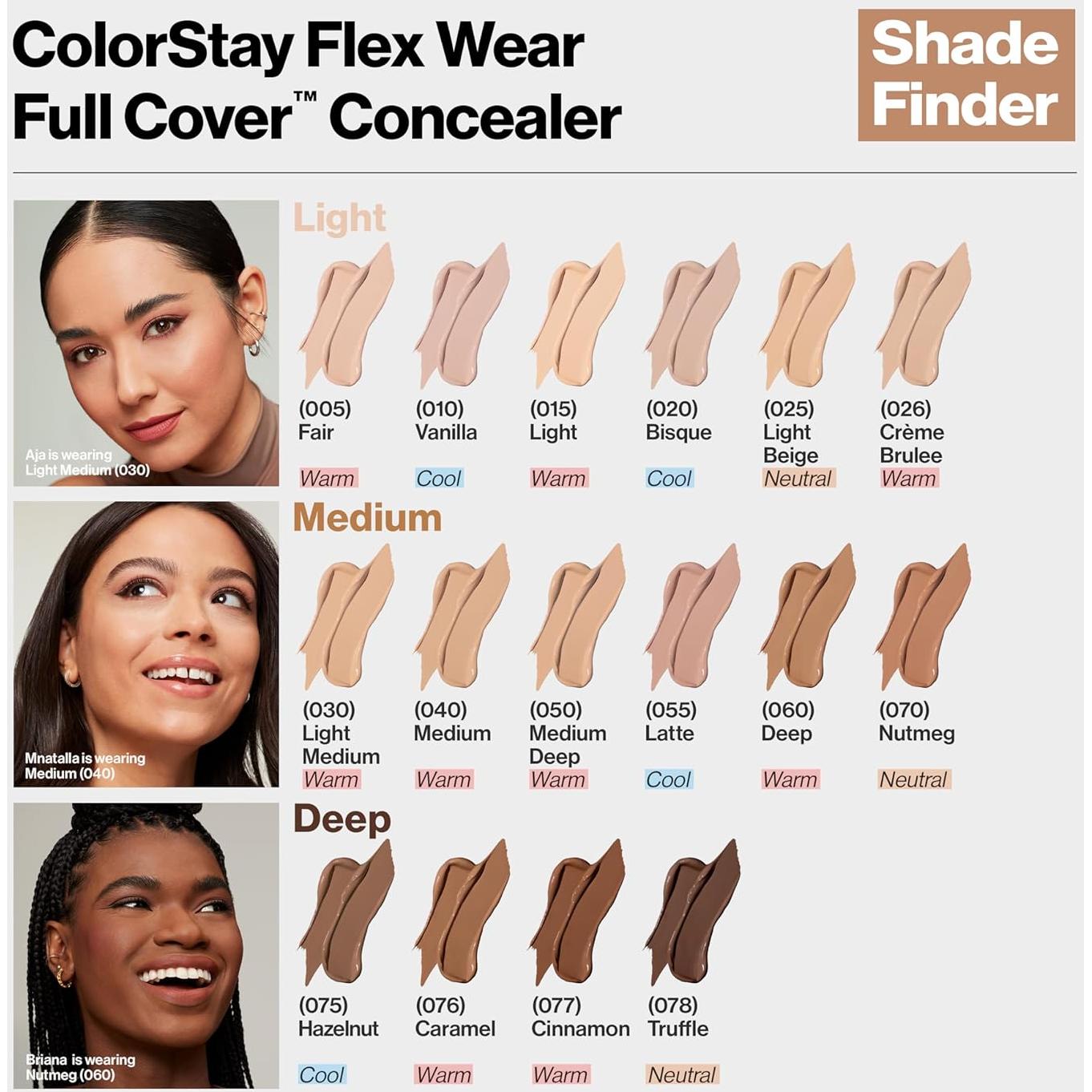 Corrector Revlon ColorStay Flex Wear 10 ml 015 Claro