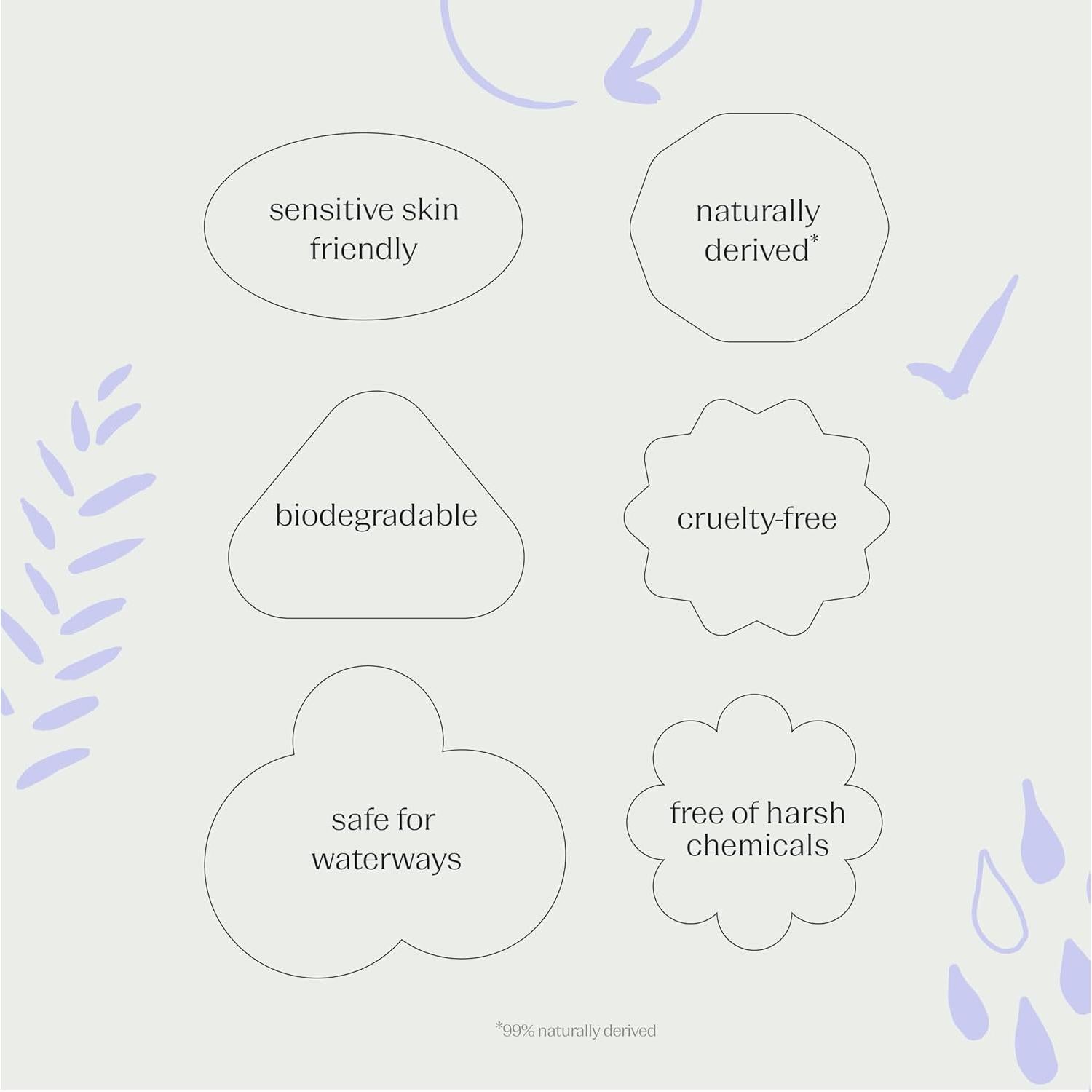 Jabón de Manos Líquido Evolved By Nature 3x355ml Lavanda