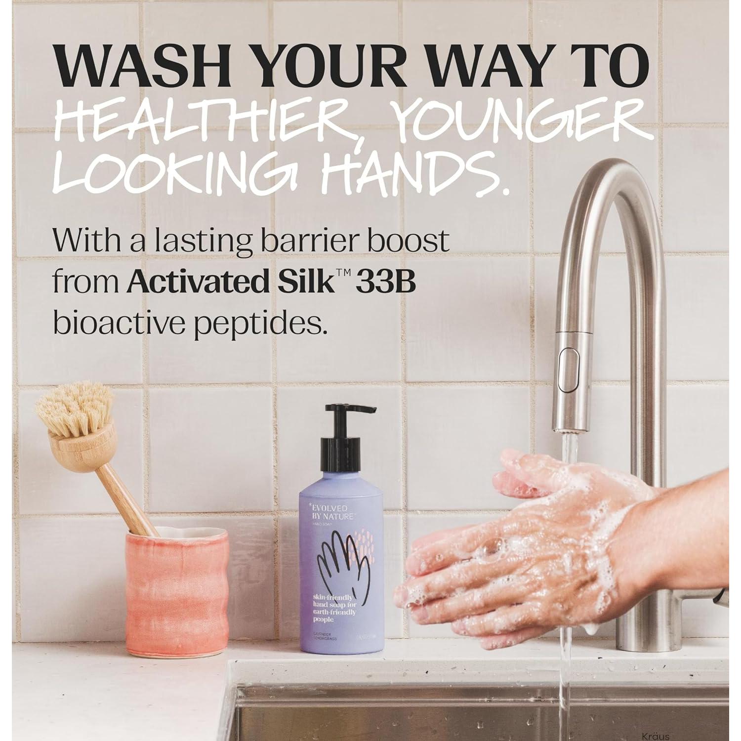 Jabón de Manos Líquido Evolved By Nature 3x355ml Lavanda