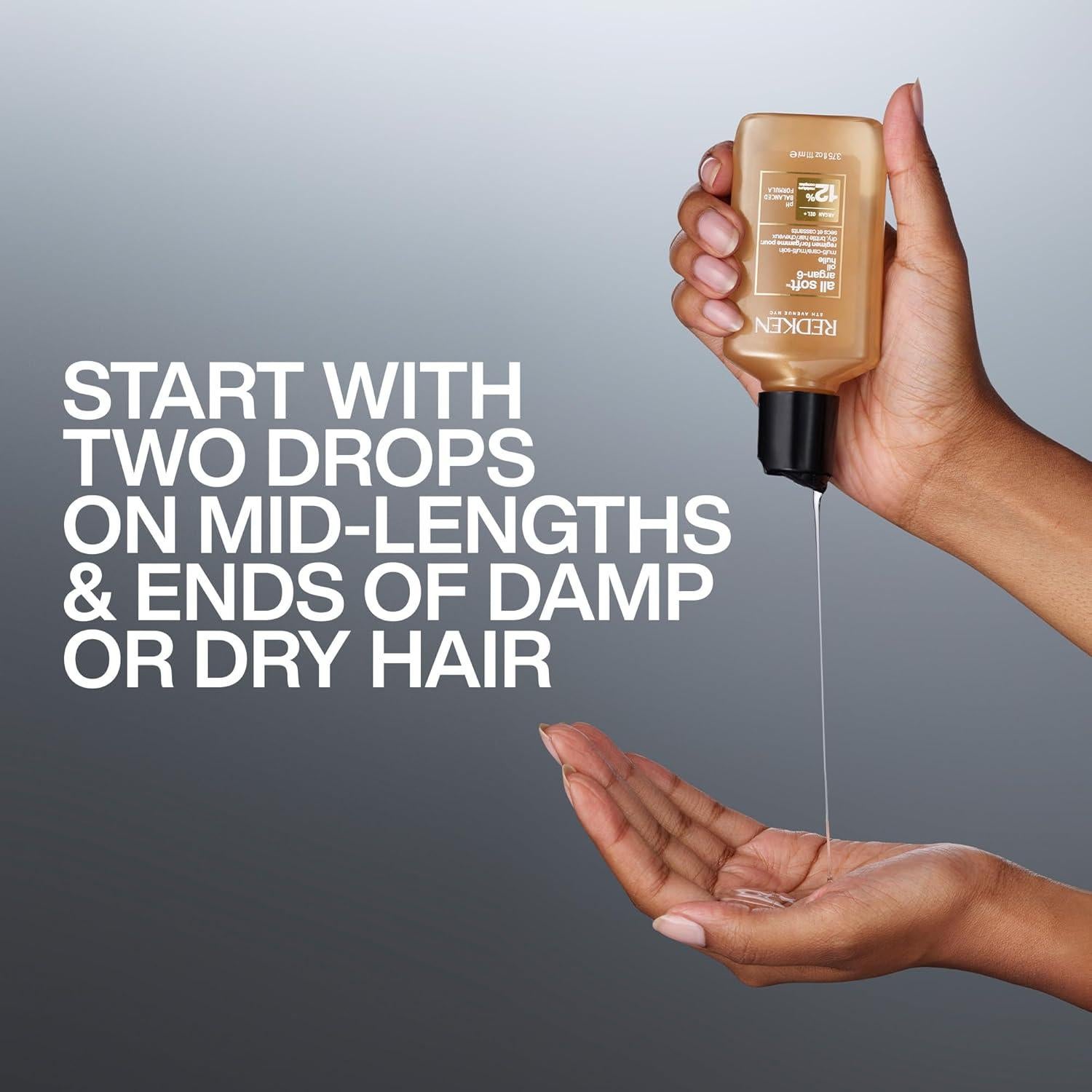 Aceite de Argán All Soft Redken 100g - Hidratación y Brillo