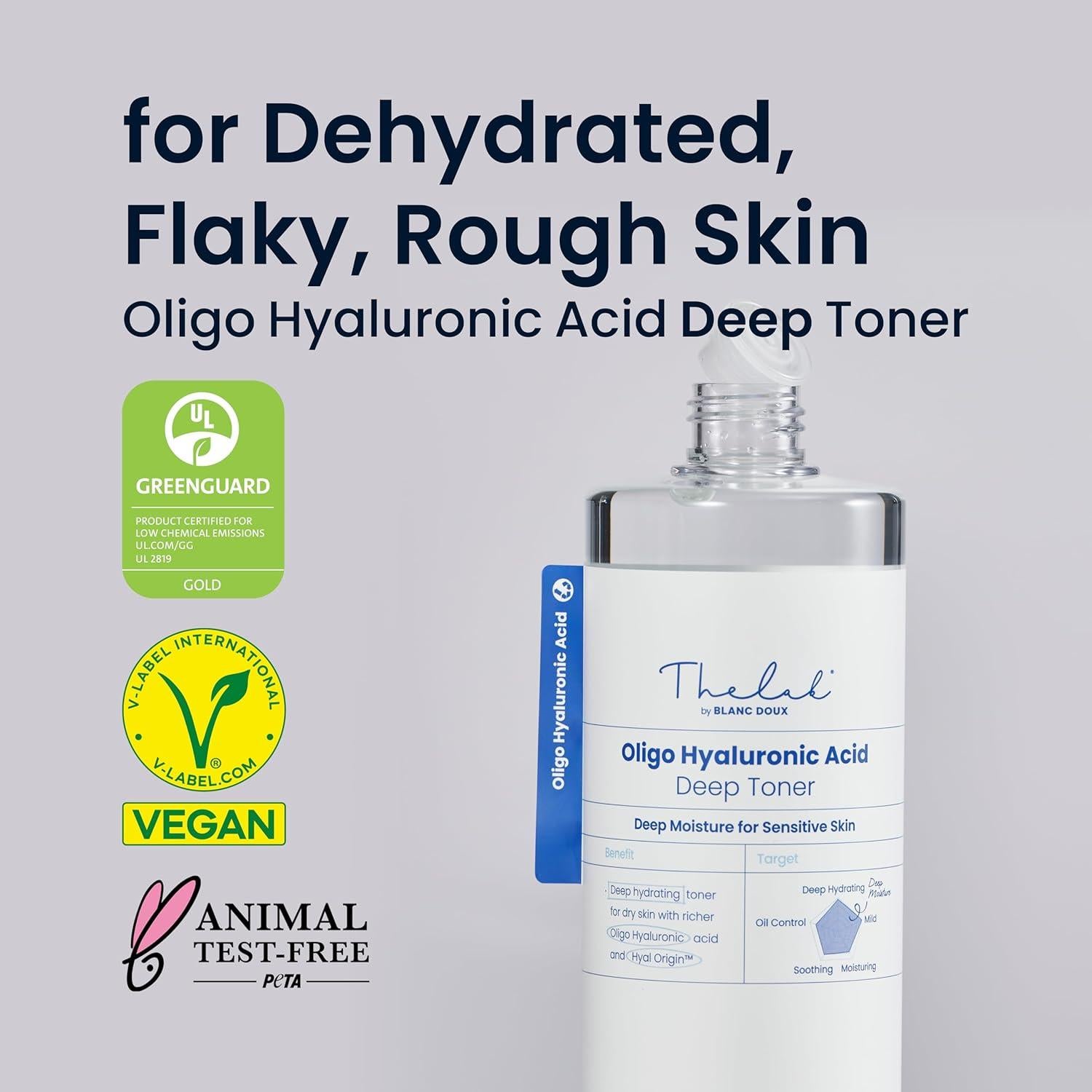 Esencia Tónica Hidratante Profundo THE LAB 200ml Vegano