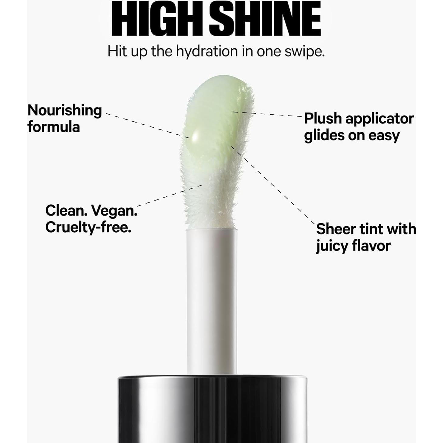 Aceite Labial KUSH Milk Makeup - Natural y Transparente - Vegano