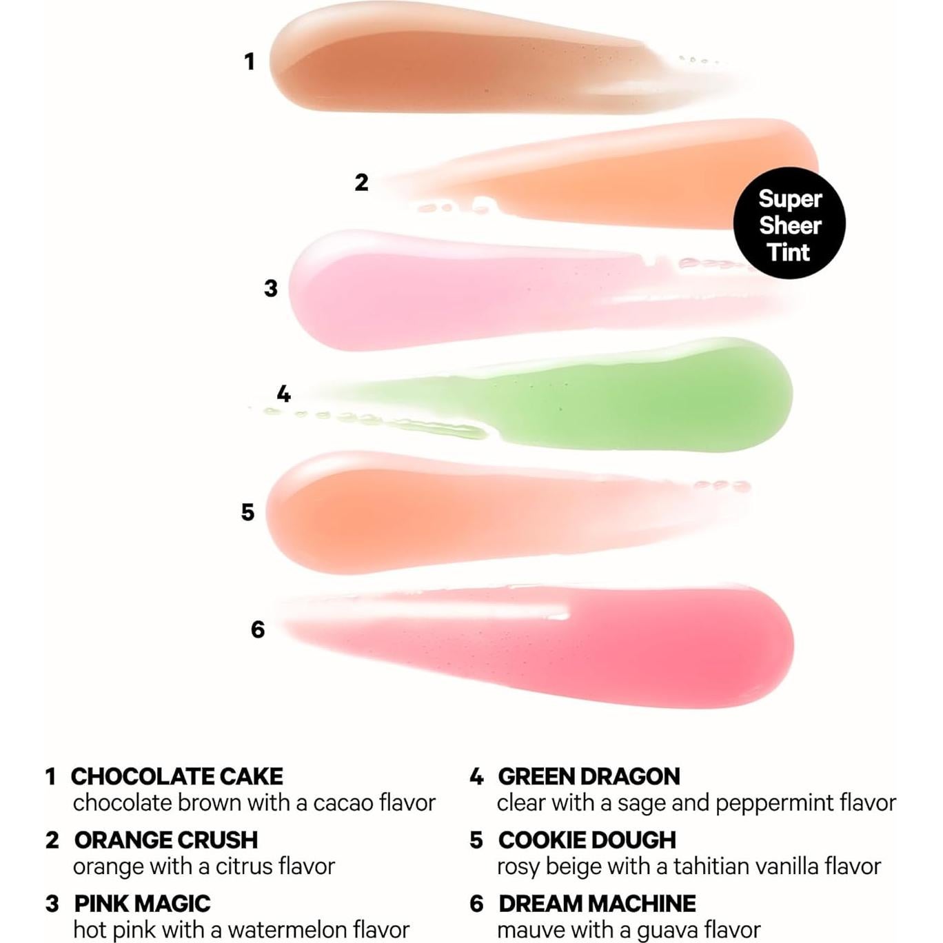 Aceite Labial KUSH Milk Makeup - Natural y Transparente - Vegano