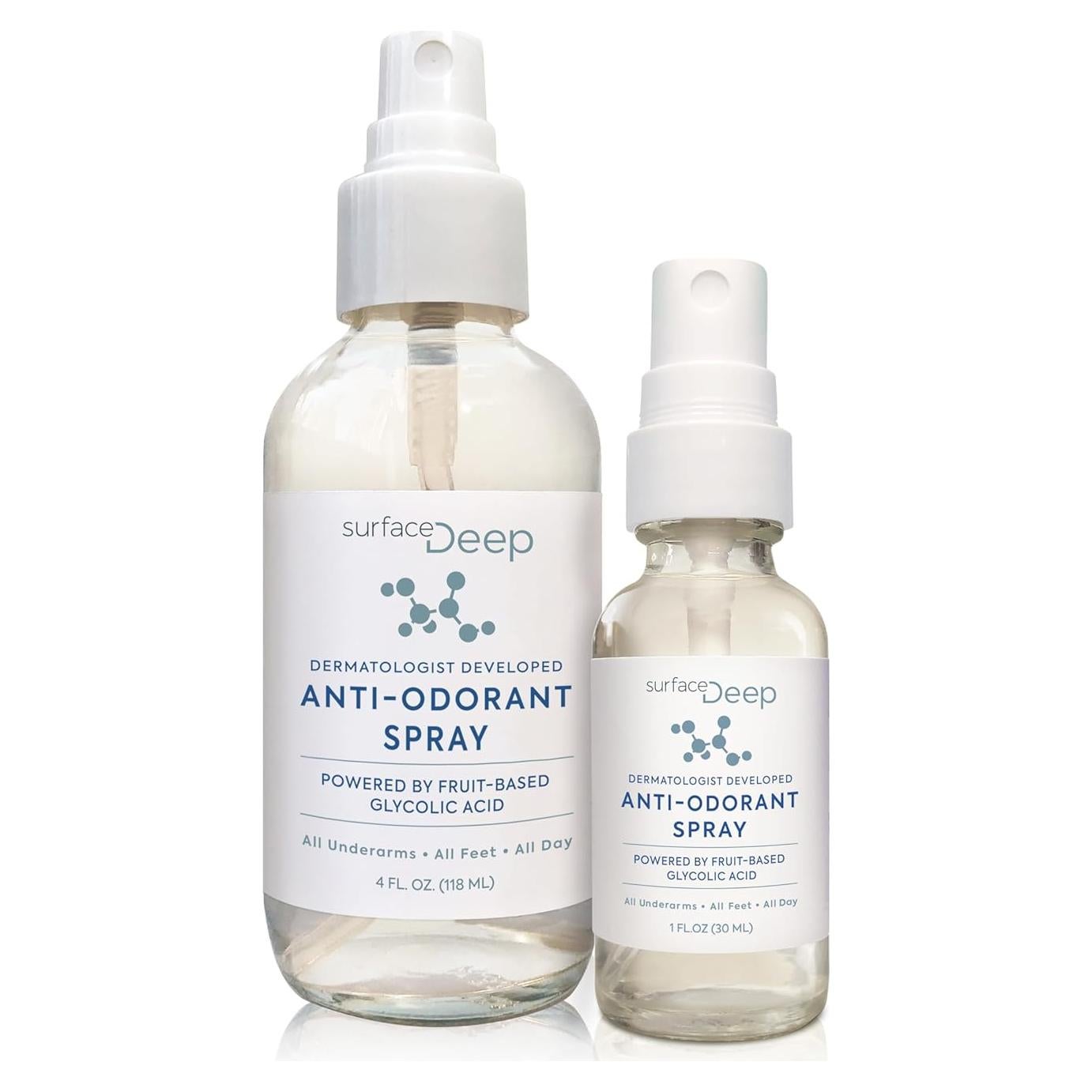 Spray Desodorante Natural Surface Deep 28.35g Libre de Aluminio