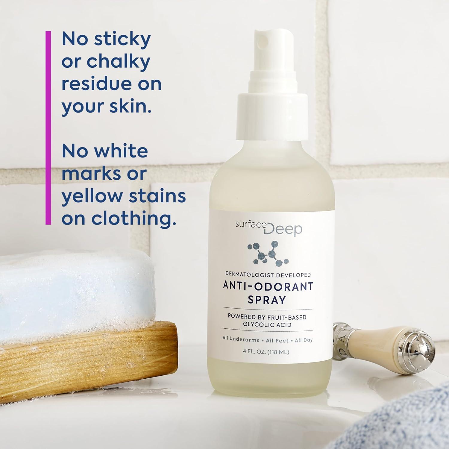 Spray Desodorante Natural Surface Deep 28.35g Libre de Aluminio