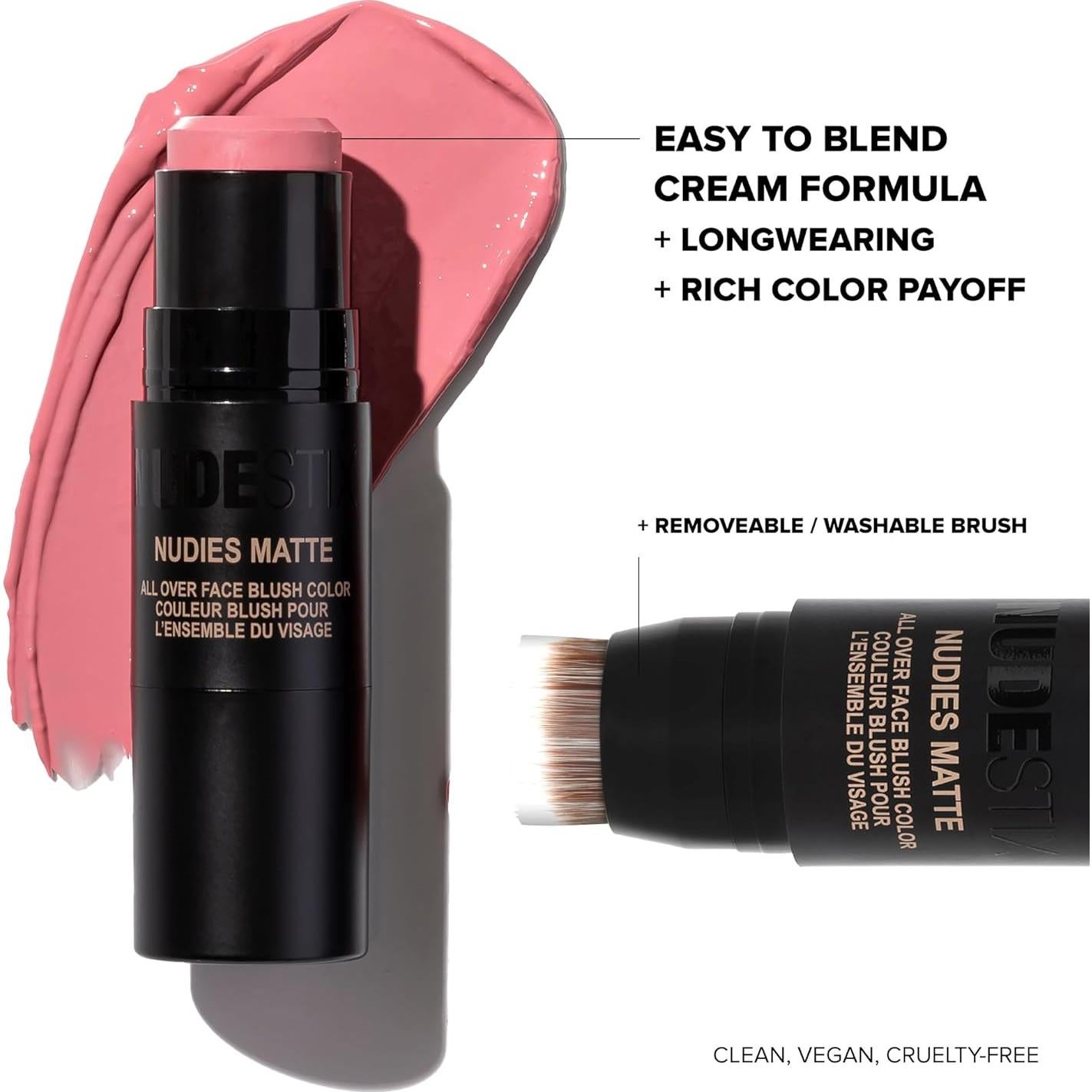 Nudestix Nudies Blush Stick - Rubor en Crema 3 en 1 68g