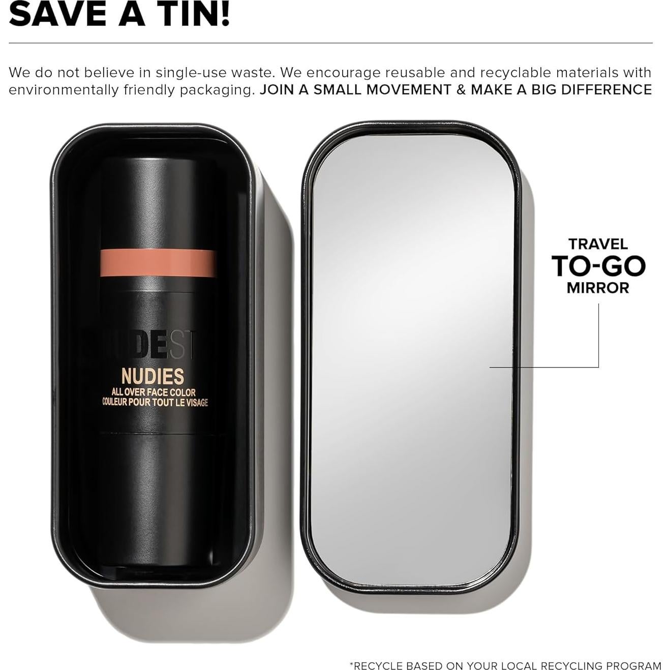 Nudestix Nudies Blush Stick - Rubor en Crema 3 en 1 68g