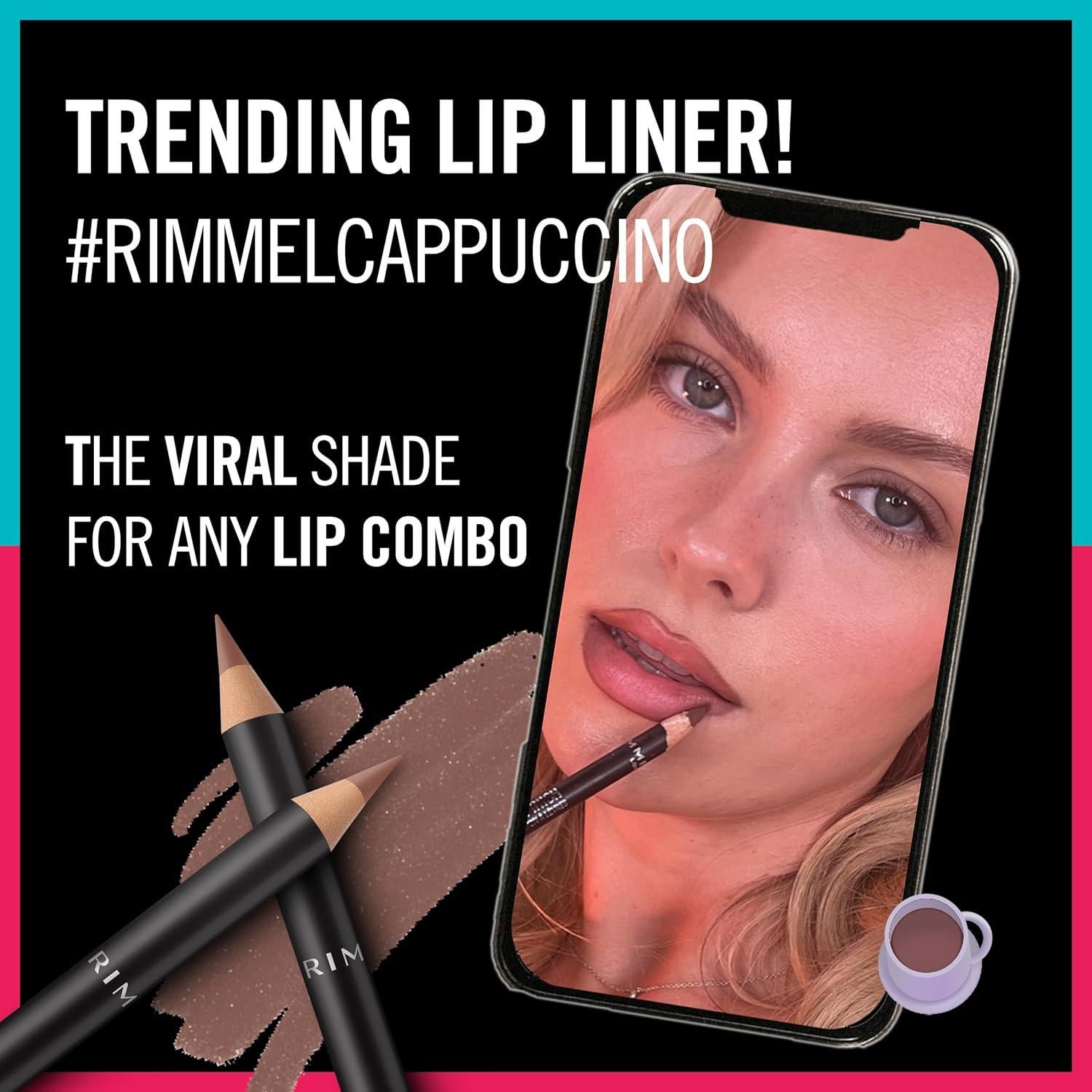 Lápiz de Contorno de Labios Rimmel Lasting Finish 8HR Vino 1.13g
