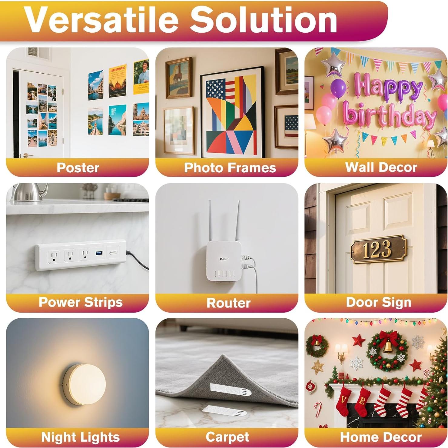 Tiras Adhesivas para Colgar Cuadros Summerbrite XL 30 Tiras