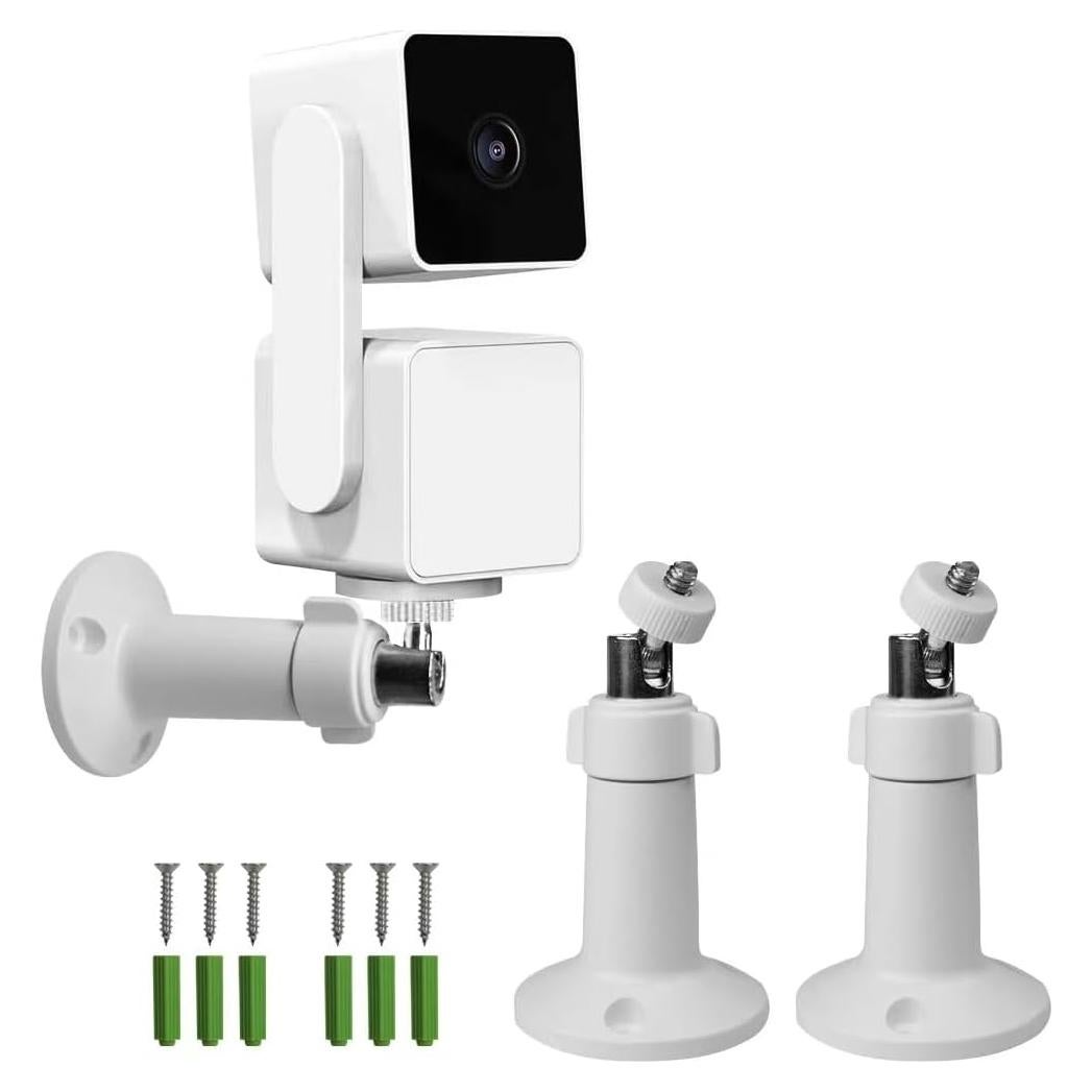 Soportes de Pared GROLEBO para Wyze Cam Pan V3 - 2 Piezas