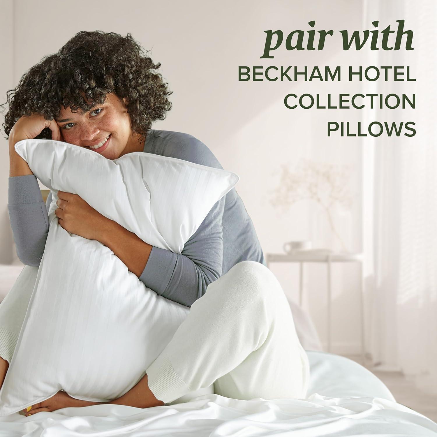 Protector de Almohada Queen Beckham Hotel Collection - Juego de 2