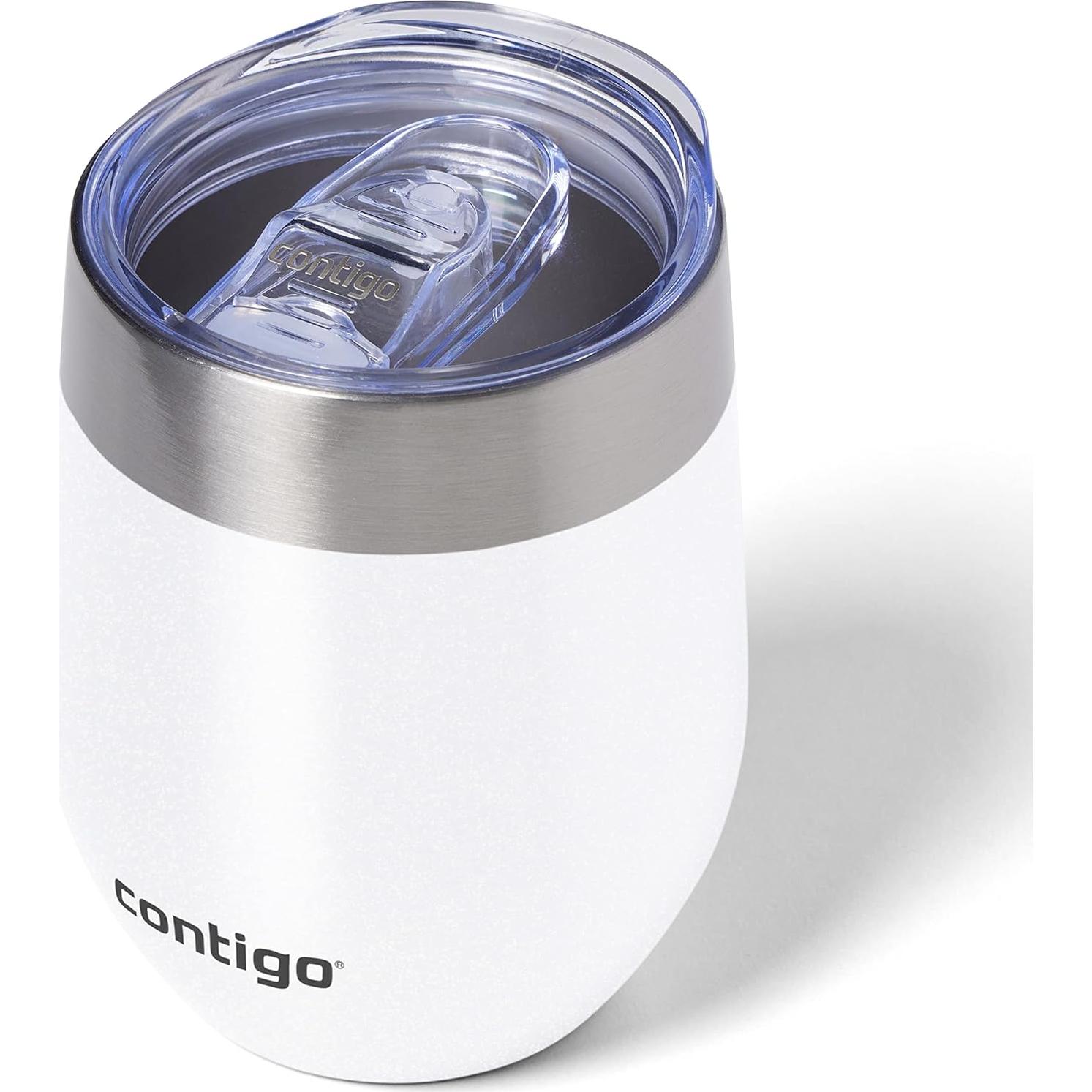 Vaso de Acero Inoxidable Contigo River North 355ml con Tapa