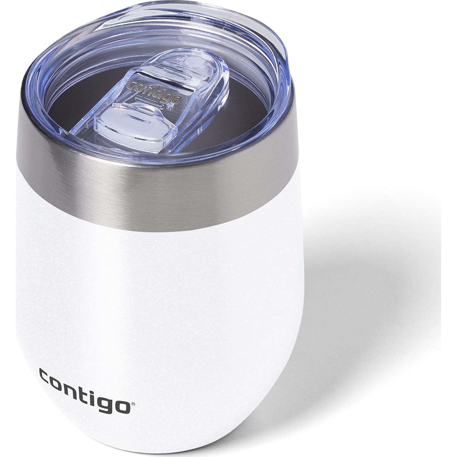 Vaso de Acero Inoxidable Contigo River North 355ml con Tapa