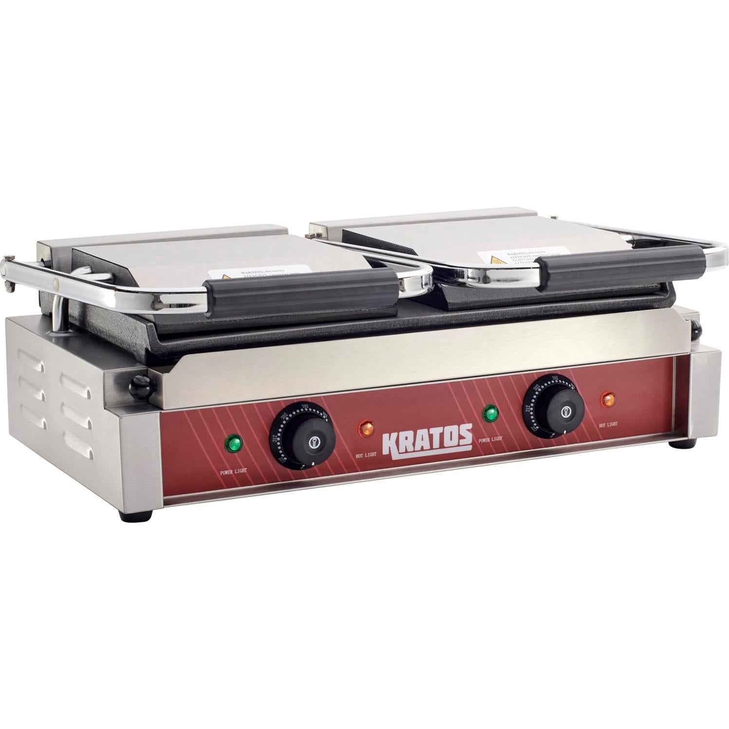 Grill Eléctrico Panini Kratos 29Y-024 47.4cm x 22.9cm 3500W