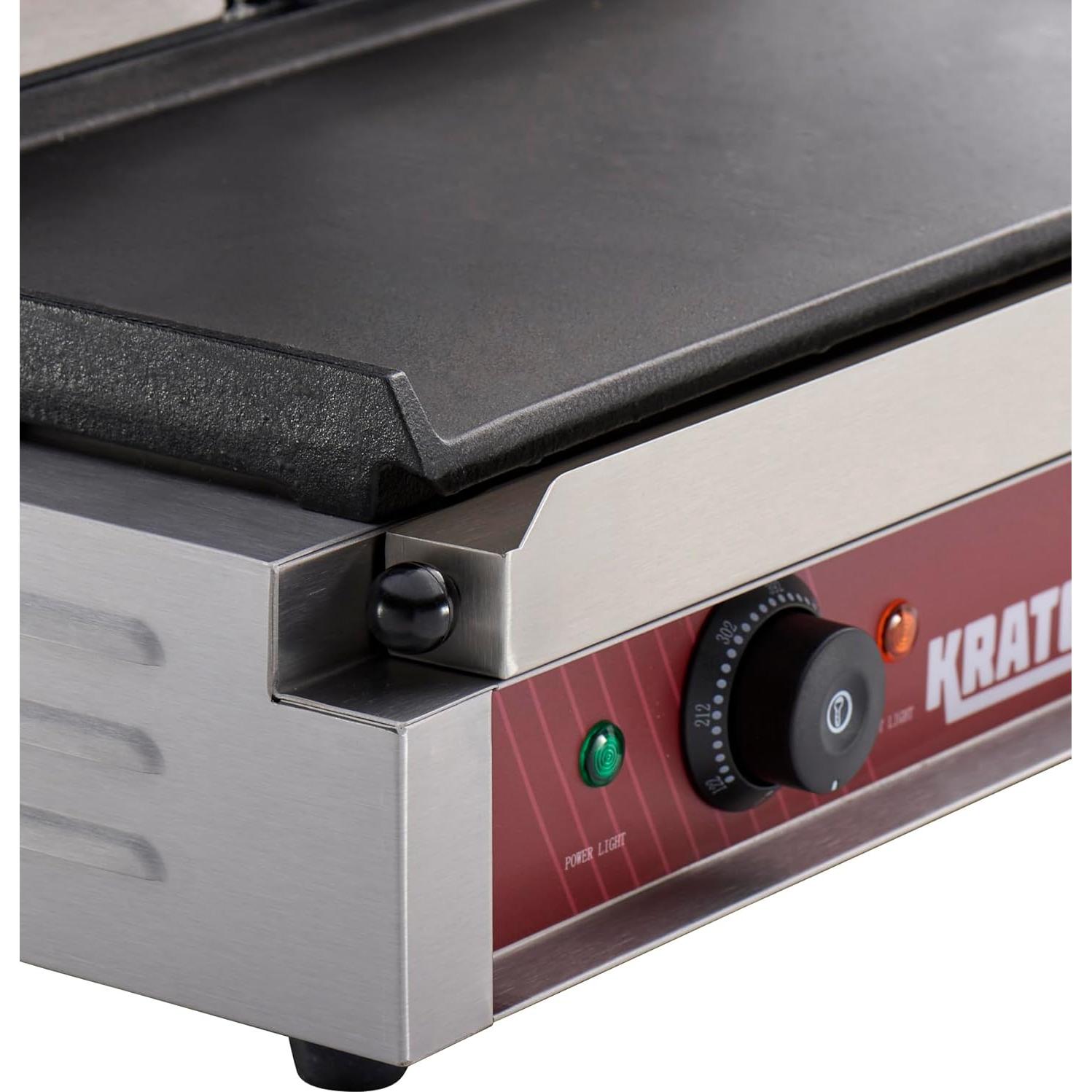 Grill Eléctrico Panini Kratos 29Y-024 47.4cm x 22.9cm 3500W