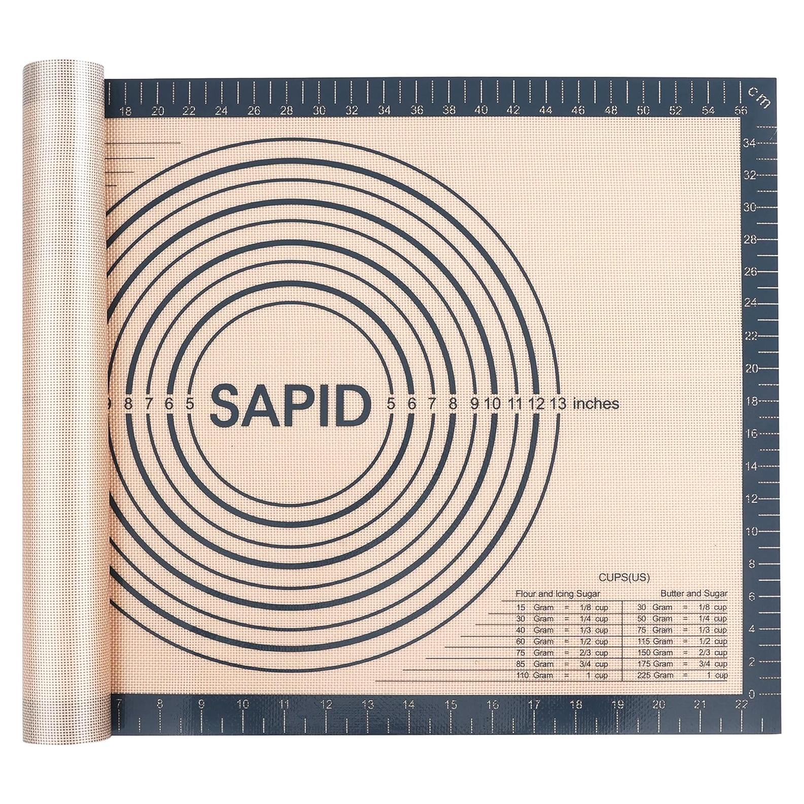 Alfombrilla de Silicona Antideslizante SAPID 40.6x61 cm Gris