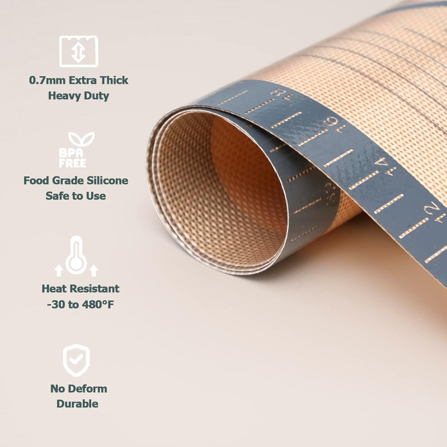 Alfombrilla de Silicona Antideslizante SAPID 40.6x61 cm Gris