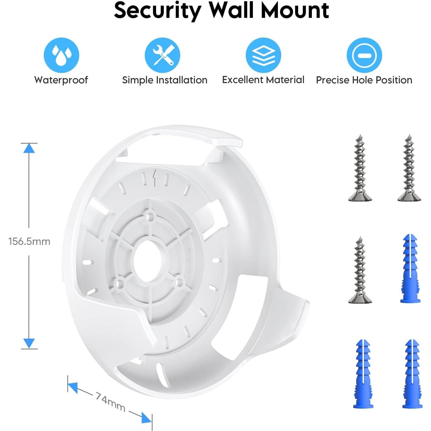 Soporte de Montaje en Pared TP-Link Deco WiFi 7 Blanco