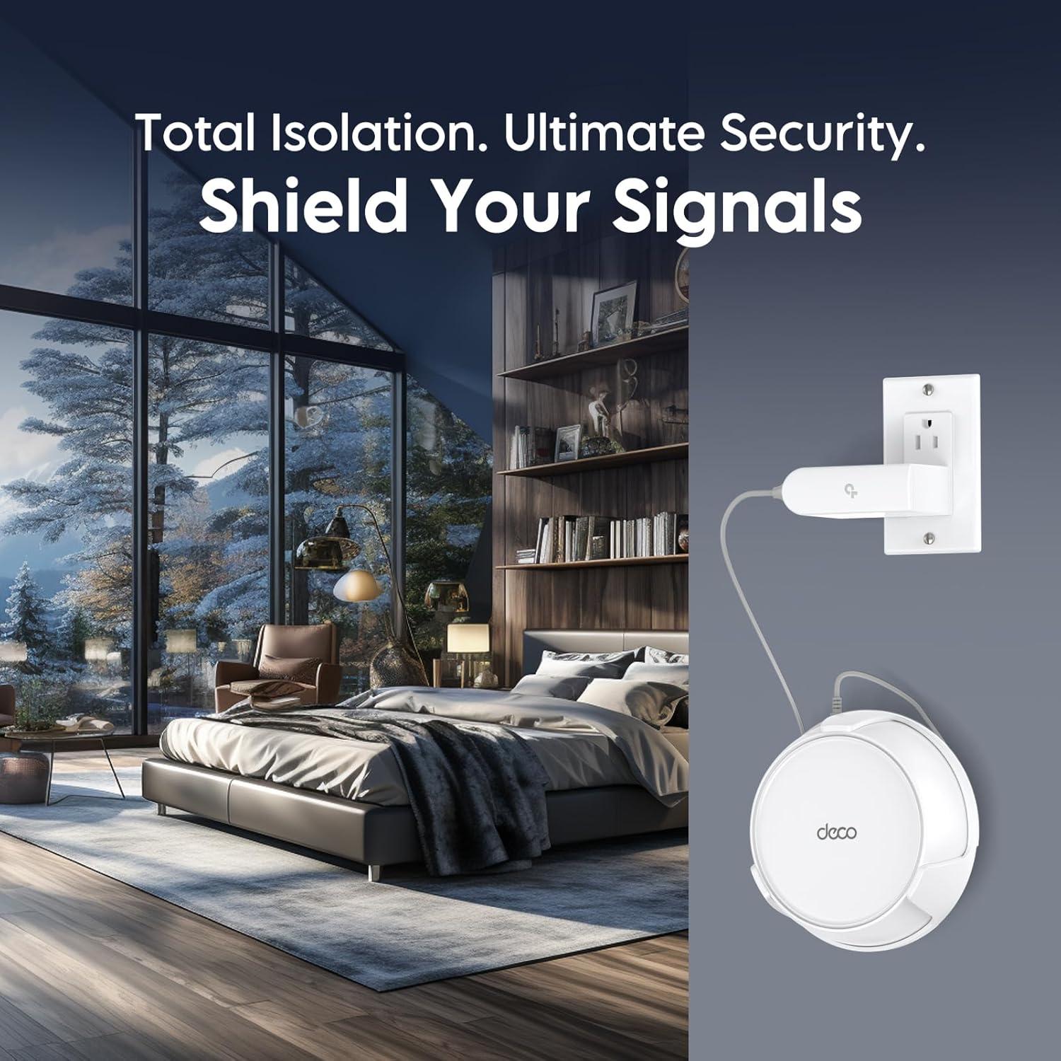 Soporte de Montaje en Pared TP-Link Deco WiFi 7 Blanco