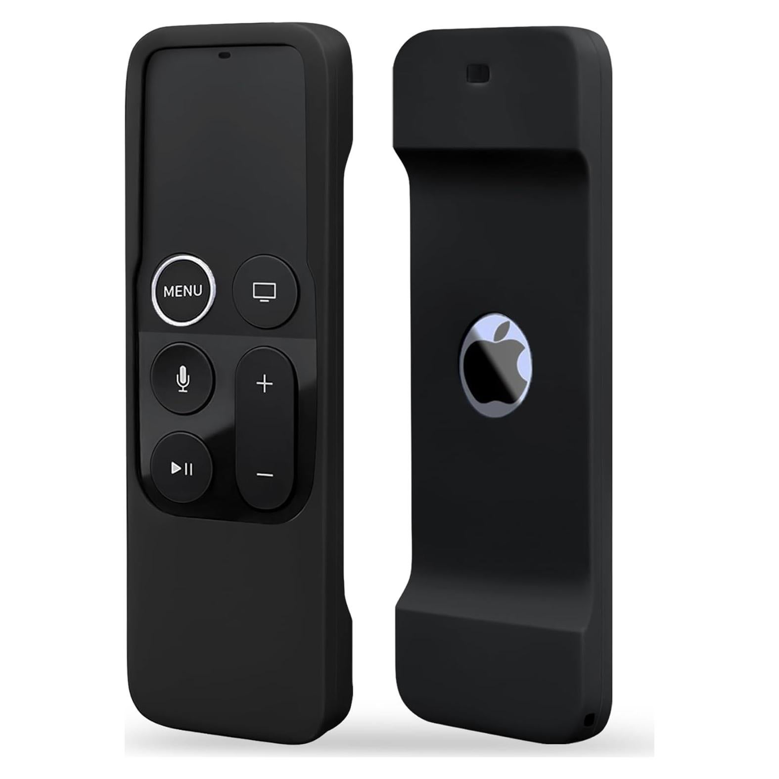 Funda de silicona TOKERSE para Siri Remote Apple TV 4K/HD - Negro