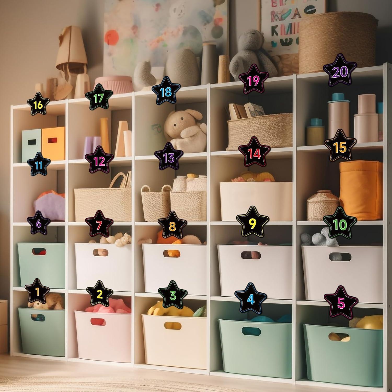 56 Acentos Magnéticos de Números Estrella Chiazllta 0-36