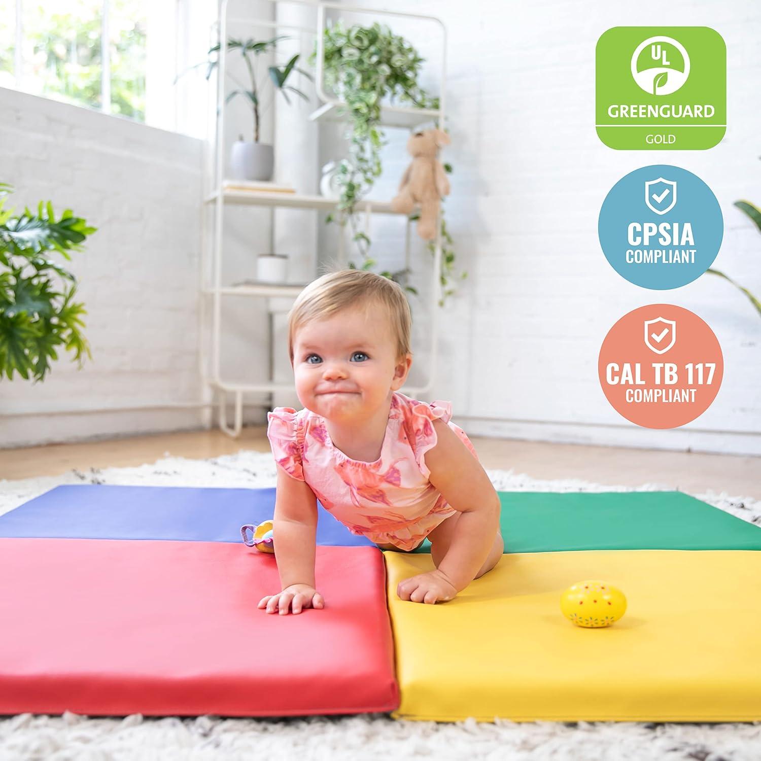 Alfombra de Actividad Plegable ECR4Kids 121.92x121.92 cm Variado