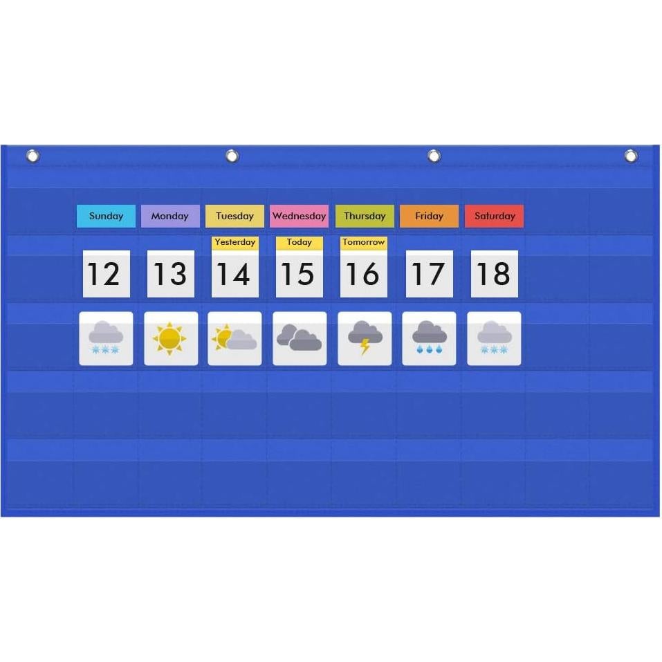 Gráfico de Bolsillo EAMAY 100 Bolsillos 69.85x74.93cm