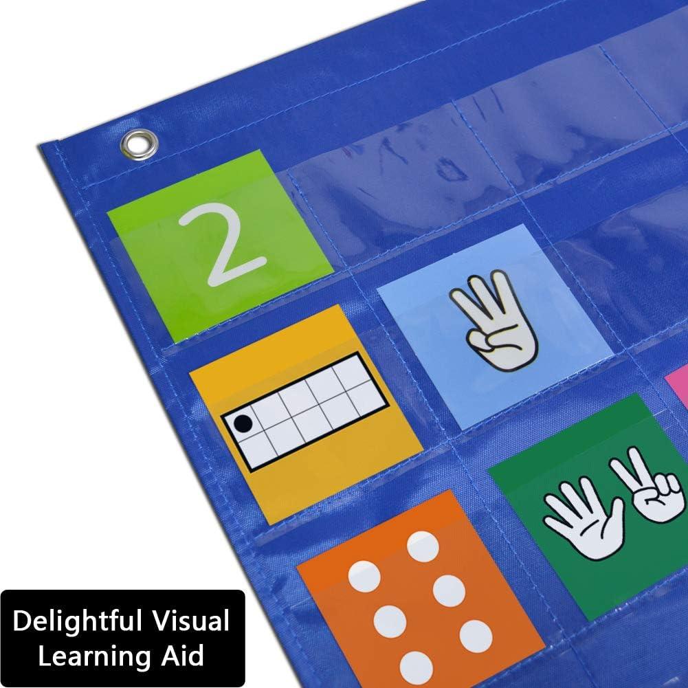 Gráfico de Bolsillo EAMAY 100 Bolsillos 69.85x74.93cm