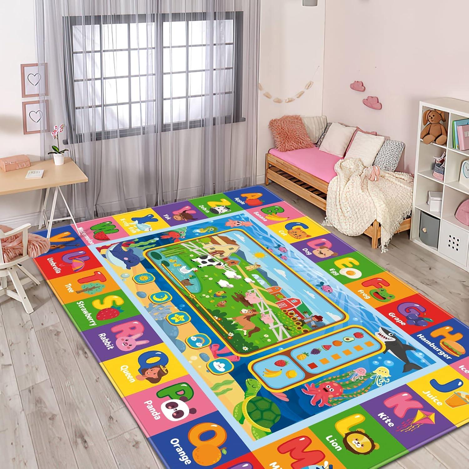 Alfombra de Juego Educativa AKASISRUG 149.86 x 100.08 cm