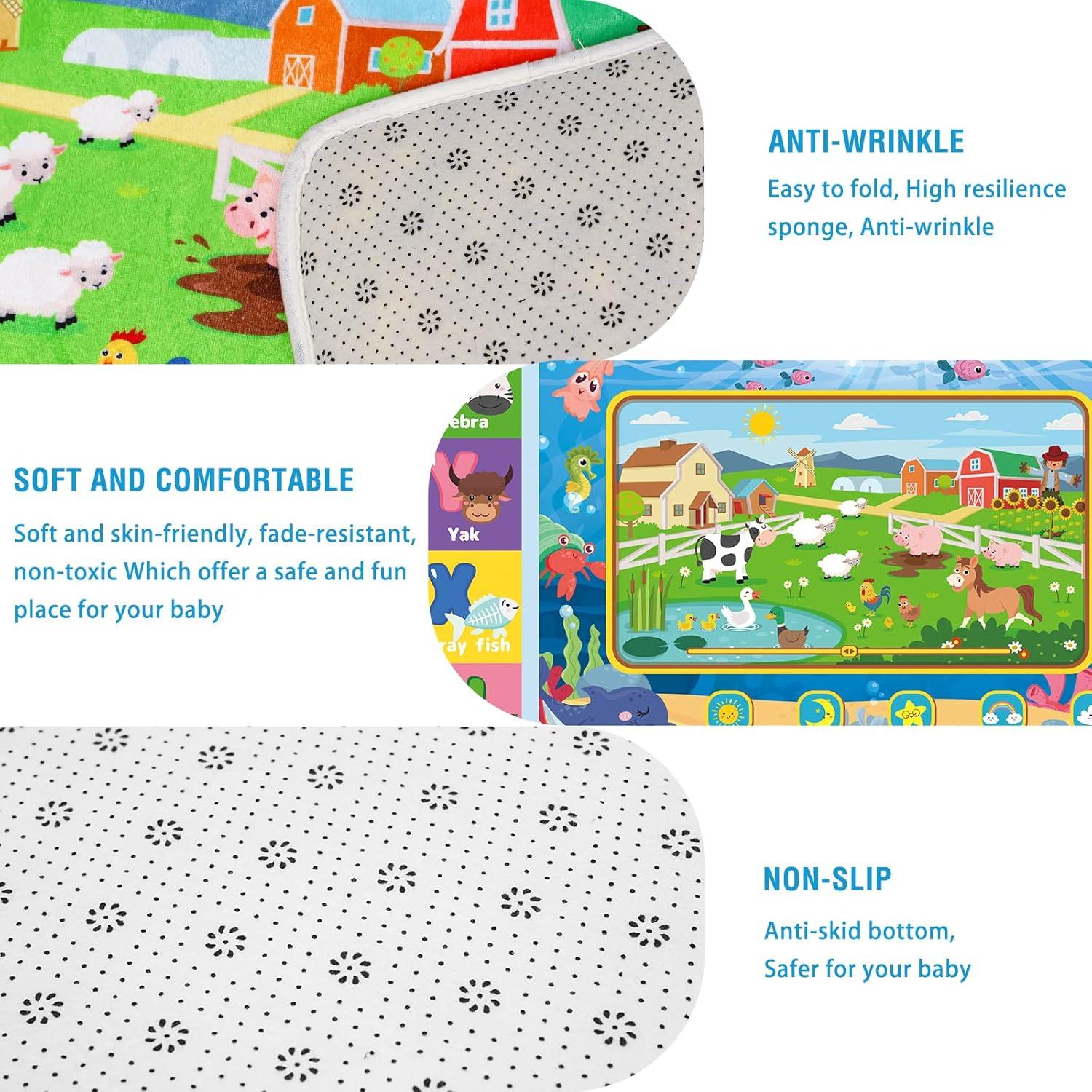 Alfombra de Juego Educativa AKASISRUG 149.86 x 100.08 cm