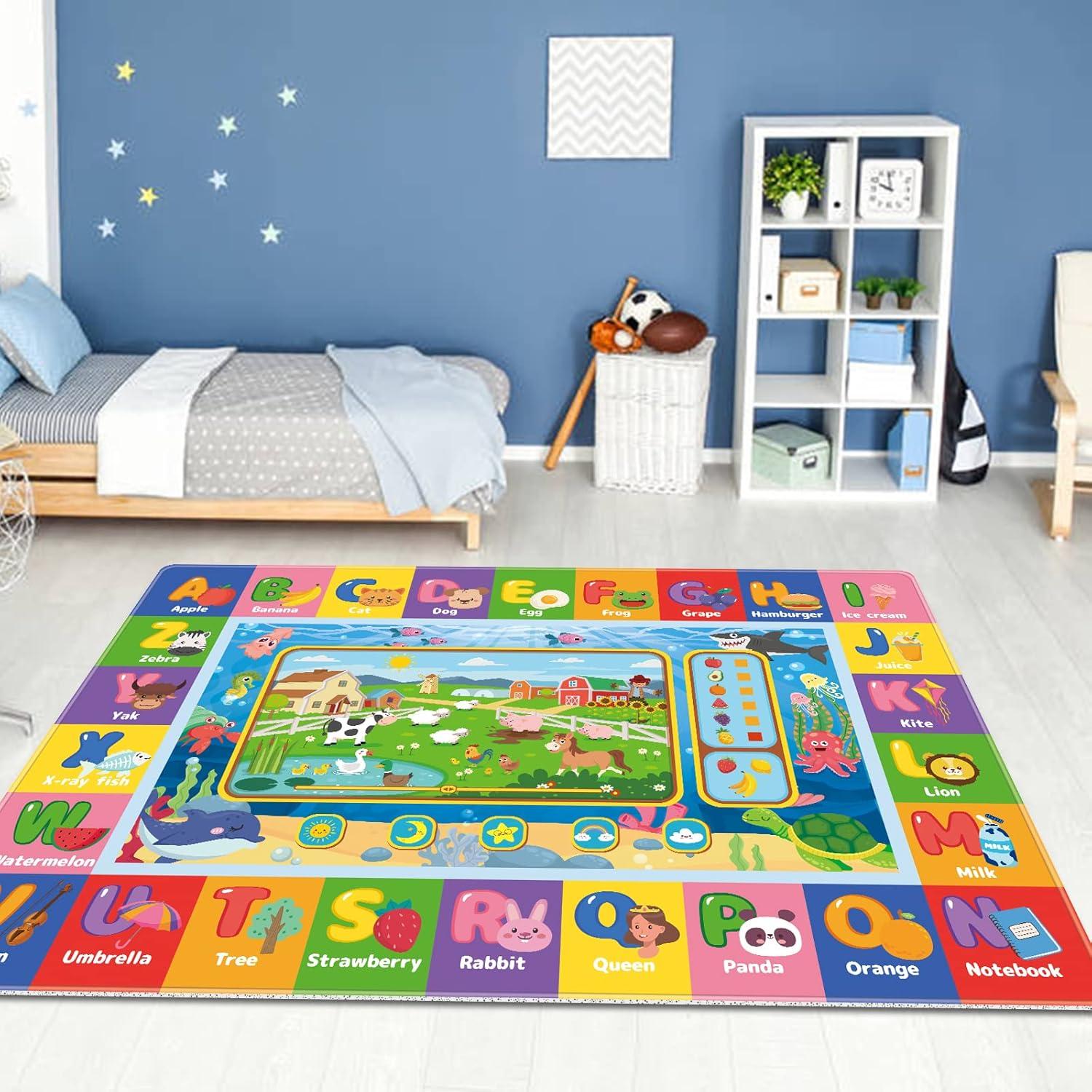 Alfombra de Juego Educativa AKASISRUG 149.86 x 100.08 cm
