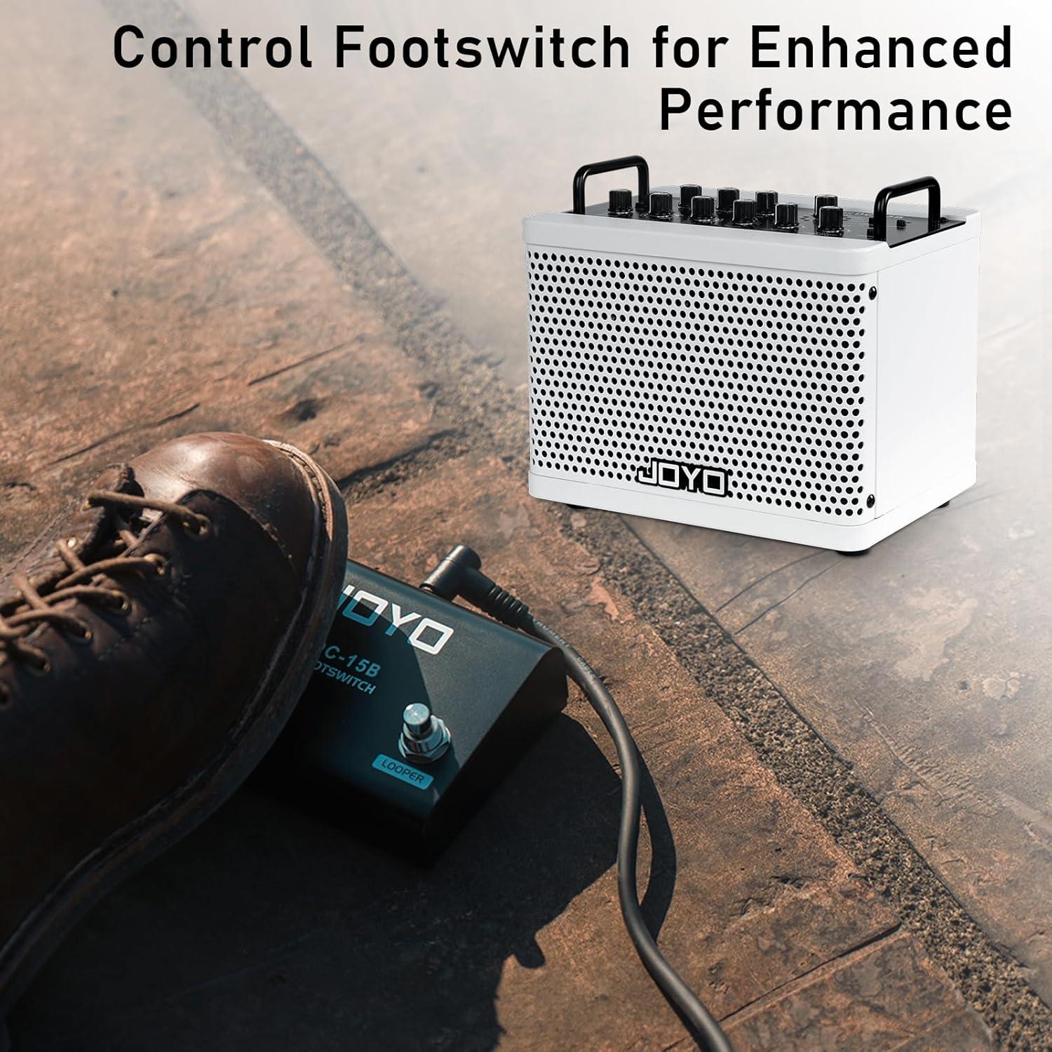 Amplificador de Bajo JOYO DC-15B 15W Bluetooth Portátil