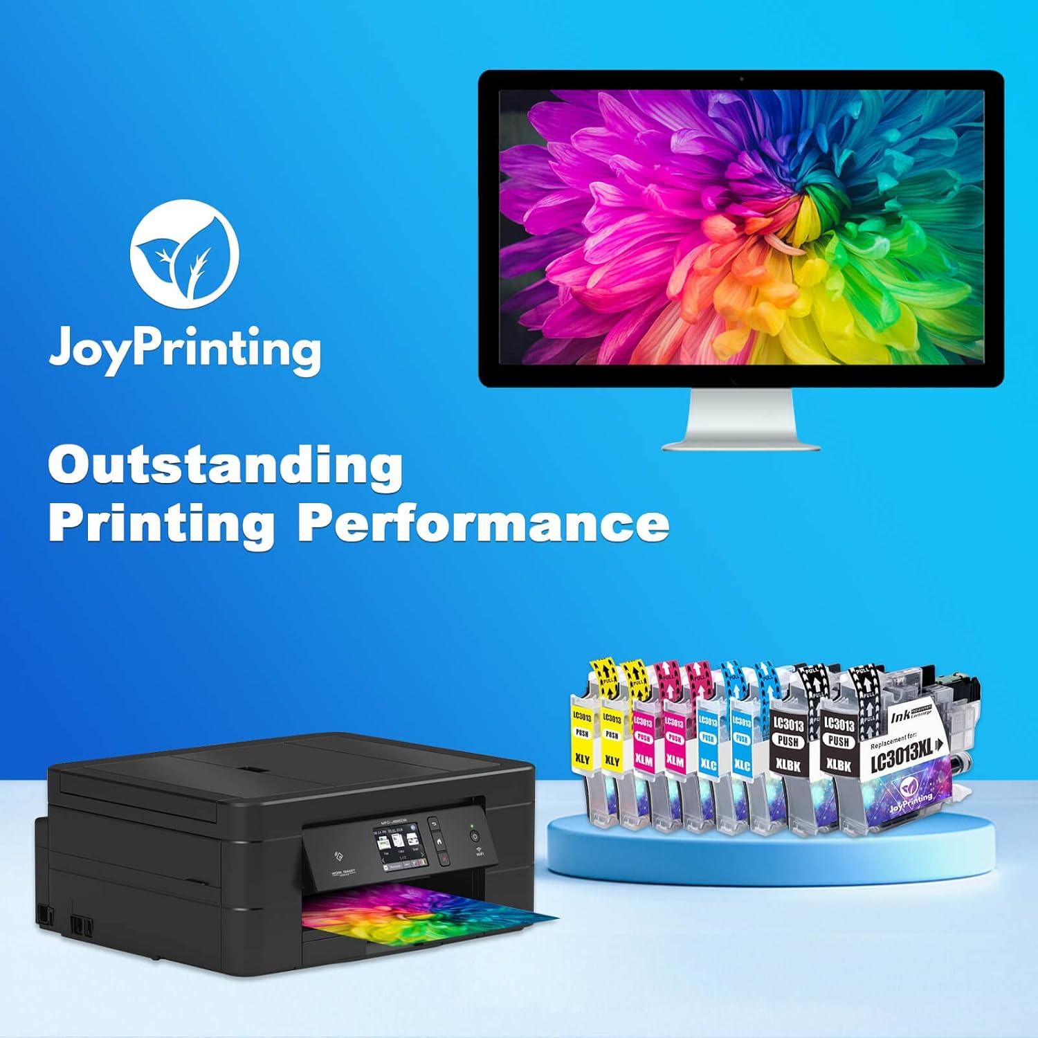 Cartuchos de tinta compatibles JoyPrinting LC3013XL 8-Pack