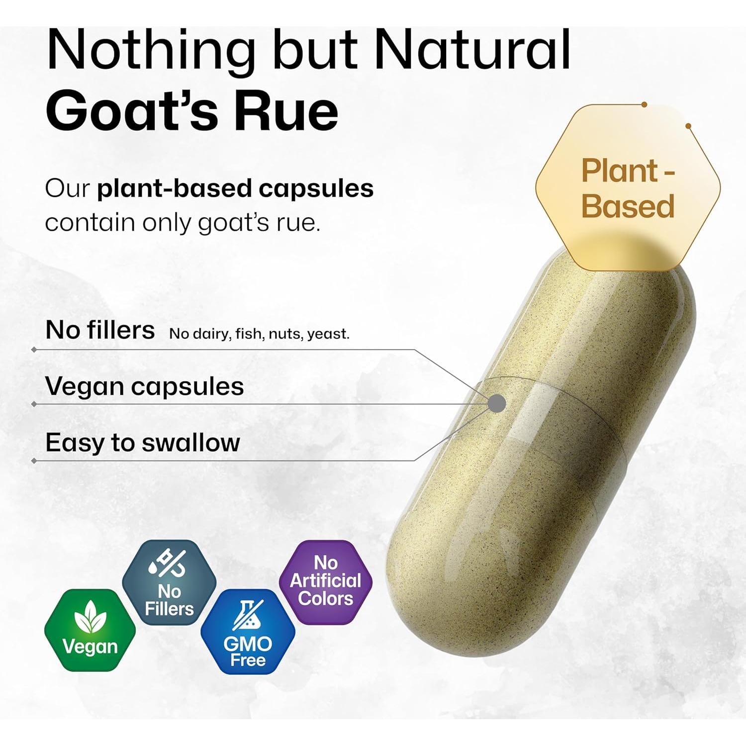 Cápsulas de Rue de Cabra BIO KRAUTER 1200 mg - 100 Unidades