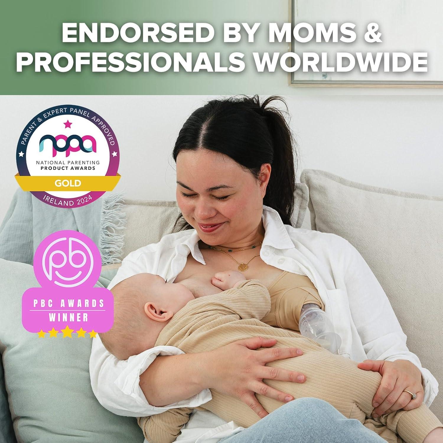 Bomba de Pecho Manual Haakaa Gen 2 100ml Silicona Blush