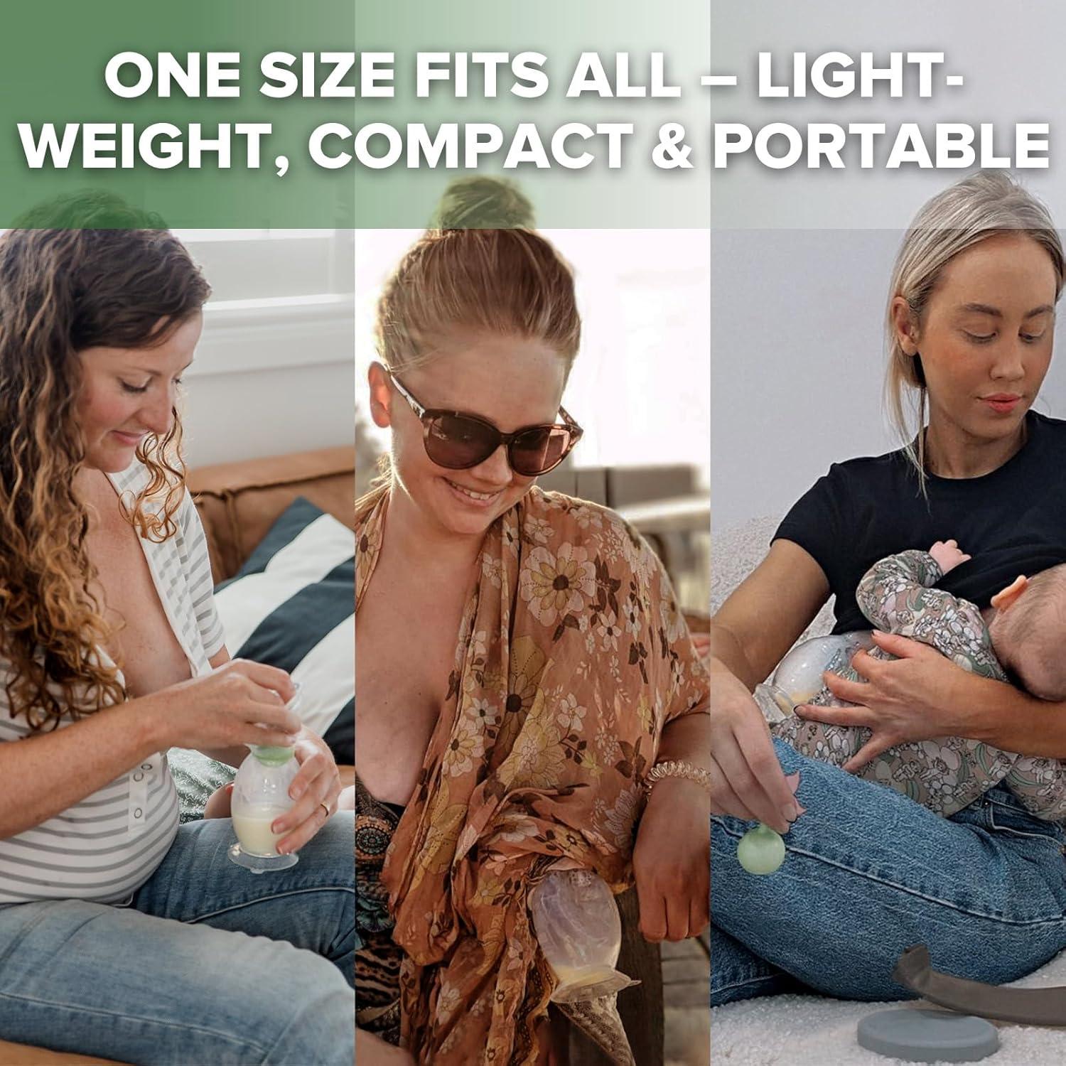 Bomba de Pecho Manual Haakaa Gen 2 100ml Silicona Blush