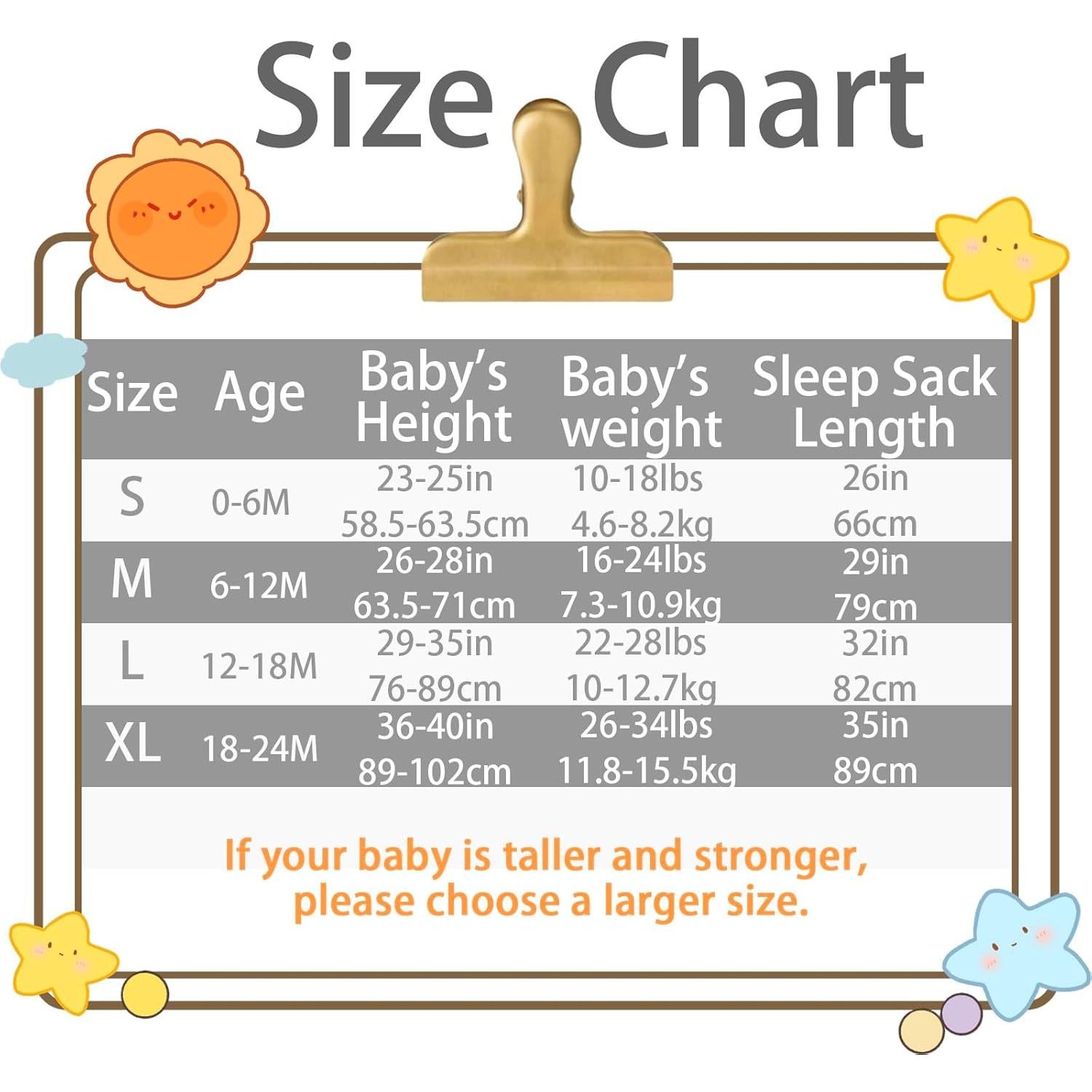 Saco de Sueño Muselina 0.5 TOG Bebé 100% Algodón Orgánico