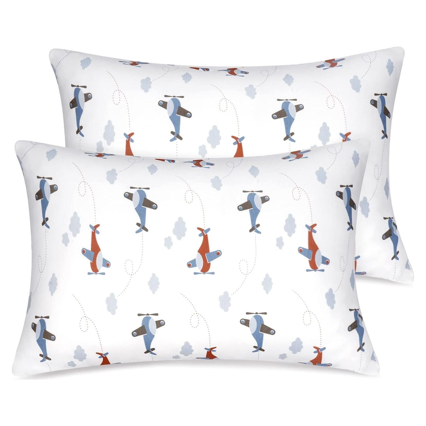 Funda de Almohada de Algodón Orgánico Zenssia 33x46 cm - 2 Piezas