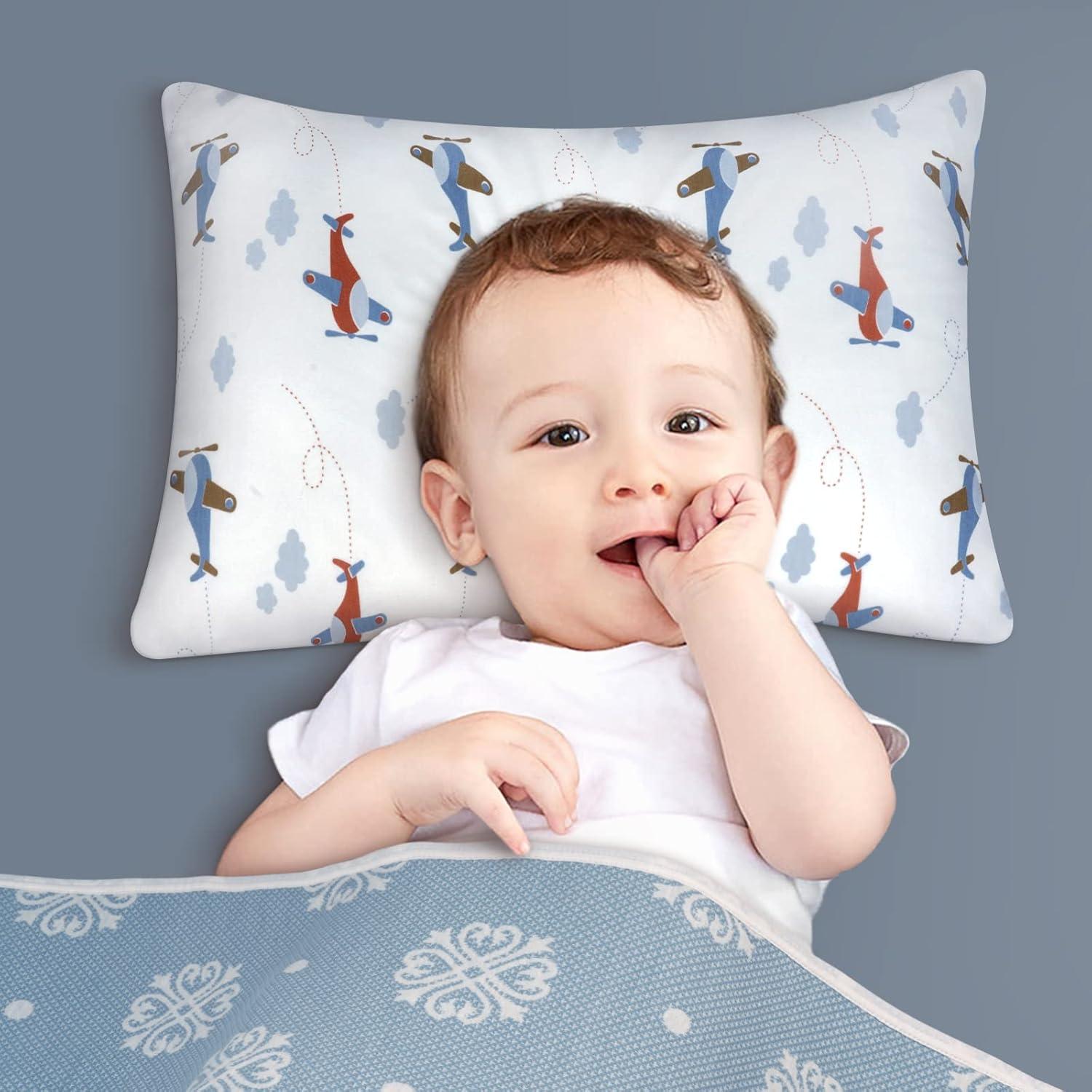 Funda de Almohada de Algodón Orgánico Zenssia 33x46 cm - 2 Piezas