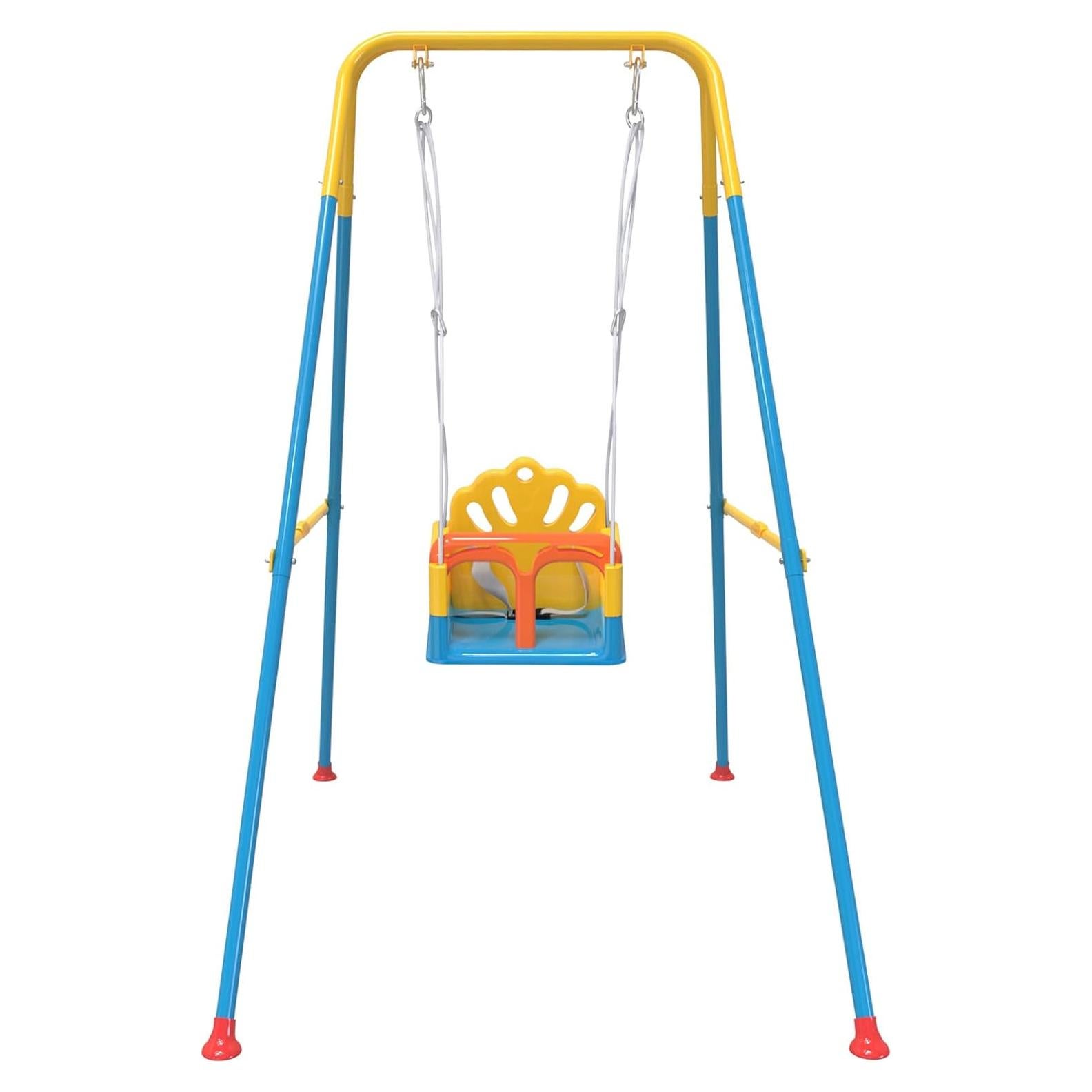 Columpio Plegable para Niños Yozoia Azul Ajustable 7.44 kg