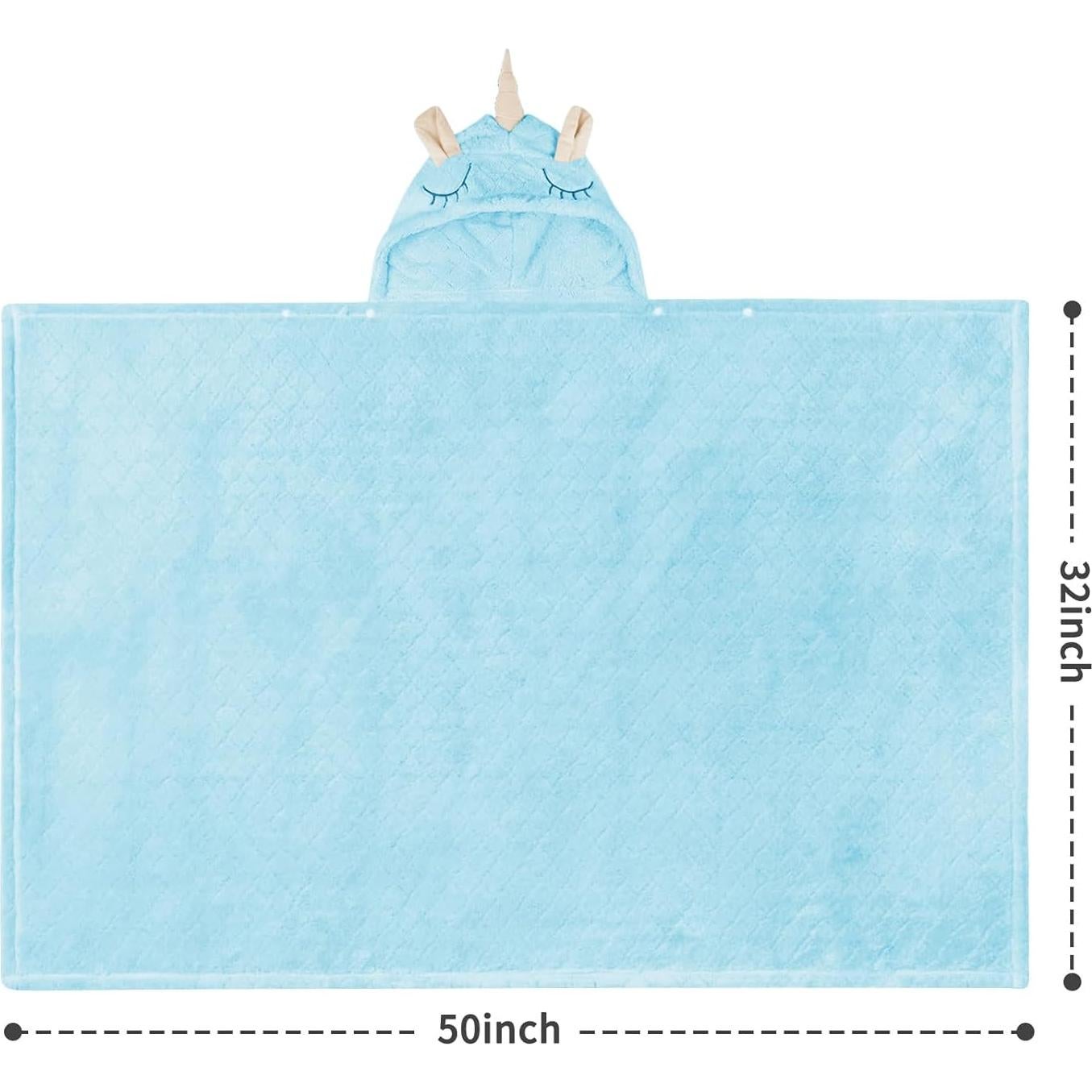 Toalla de baño con capucha FUBANRAY 2-Pack 127x81cm