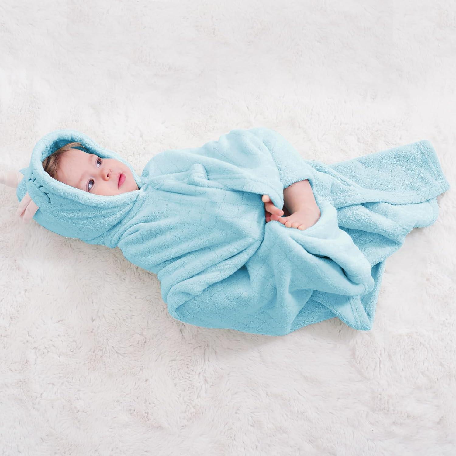 Toalla de baño con capucha FUBANRAY 2-Pack 127x81cm