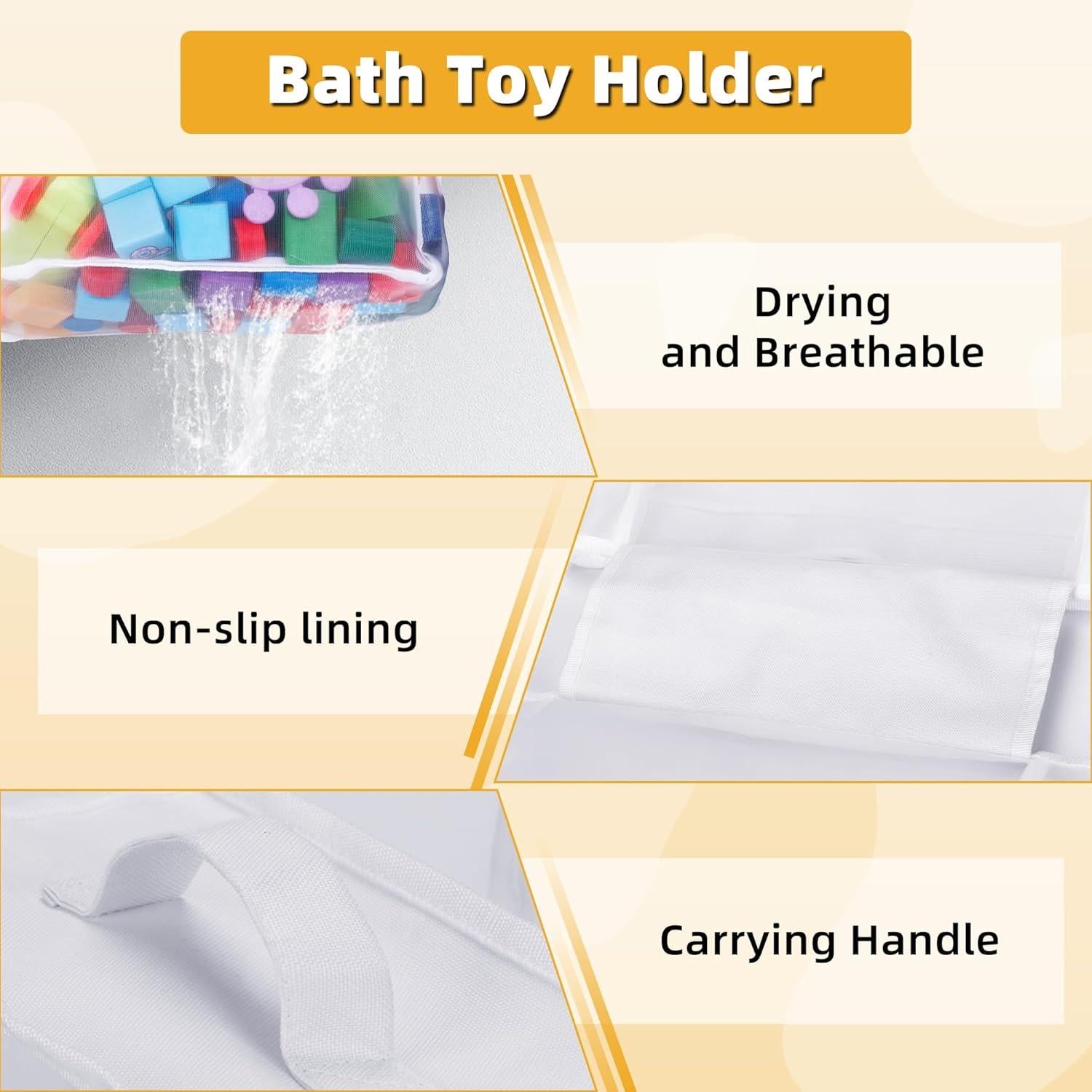 Organizador de Juguetes de Baño Meifannao 2 Compartimentos