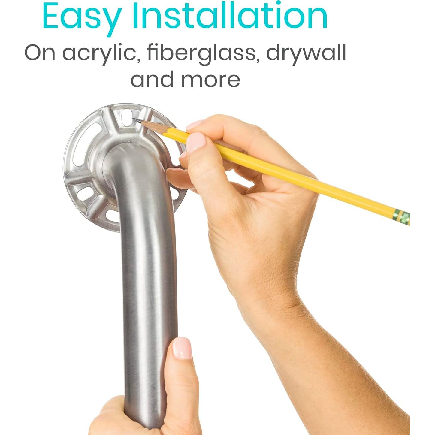 Barra de Agarre Vive Acero Inoxidable 30.48 cm 200 kg