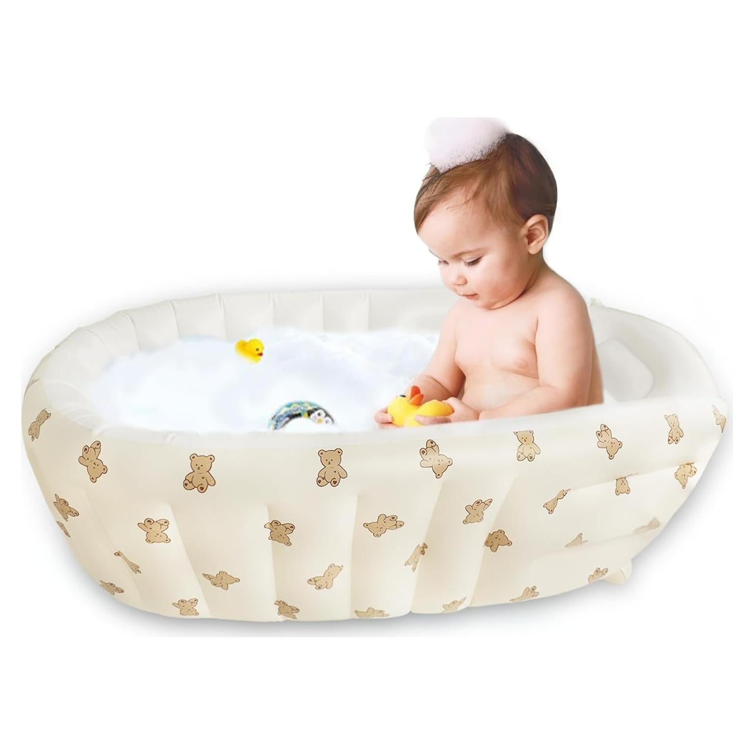 Bañera Inflable para Bebés EKEPE 90x54.9 cm Antideslizante