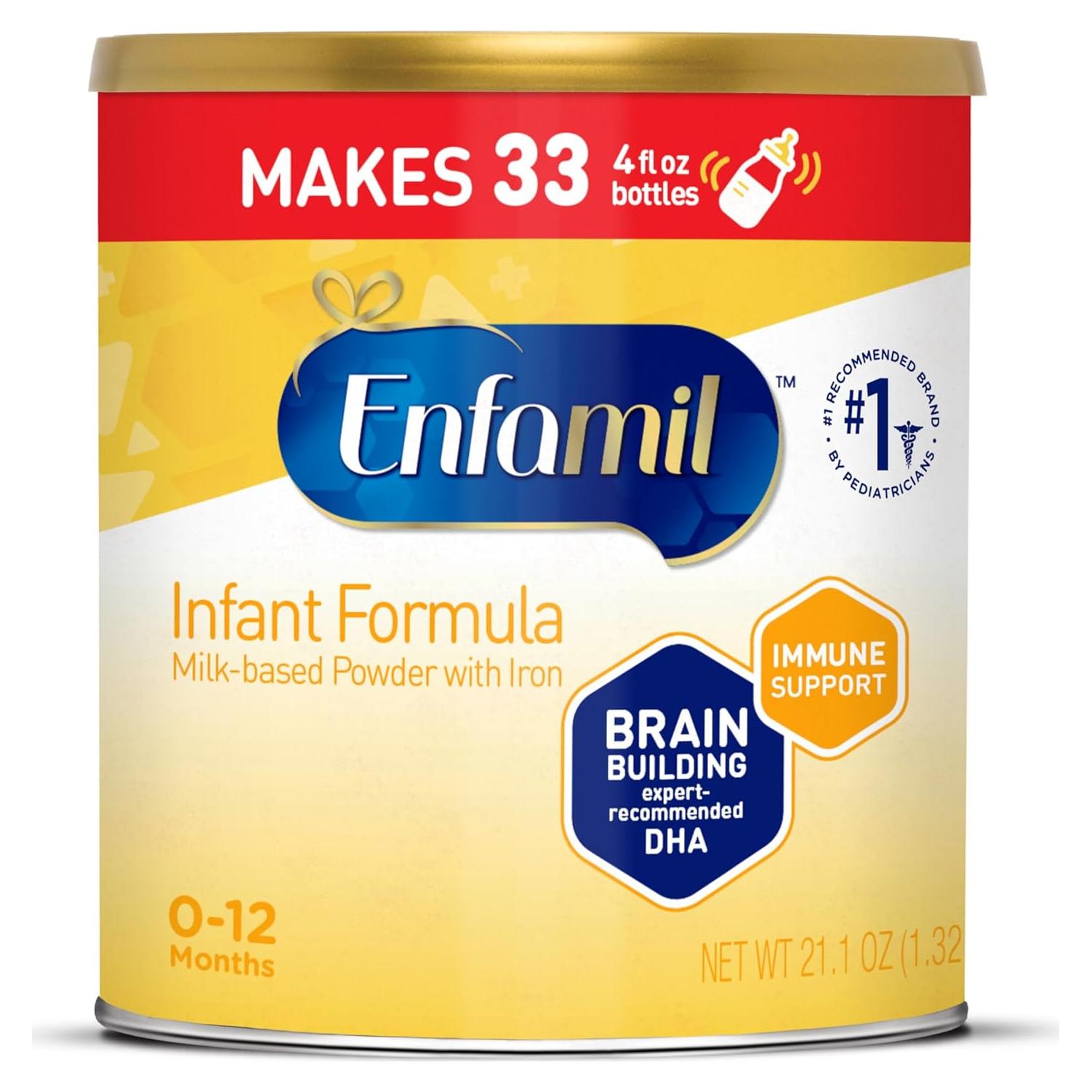 Fórmula Infantil Enfamil 600 g - Leche con DHA y Hierro