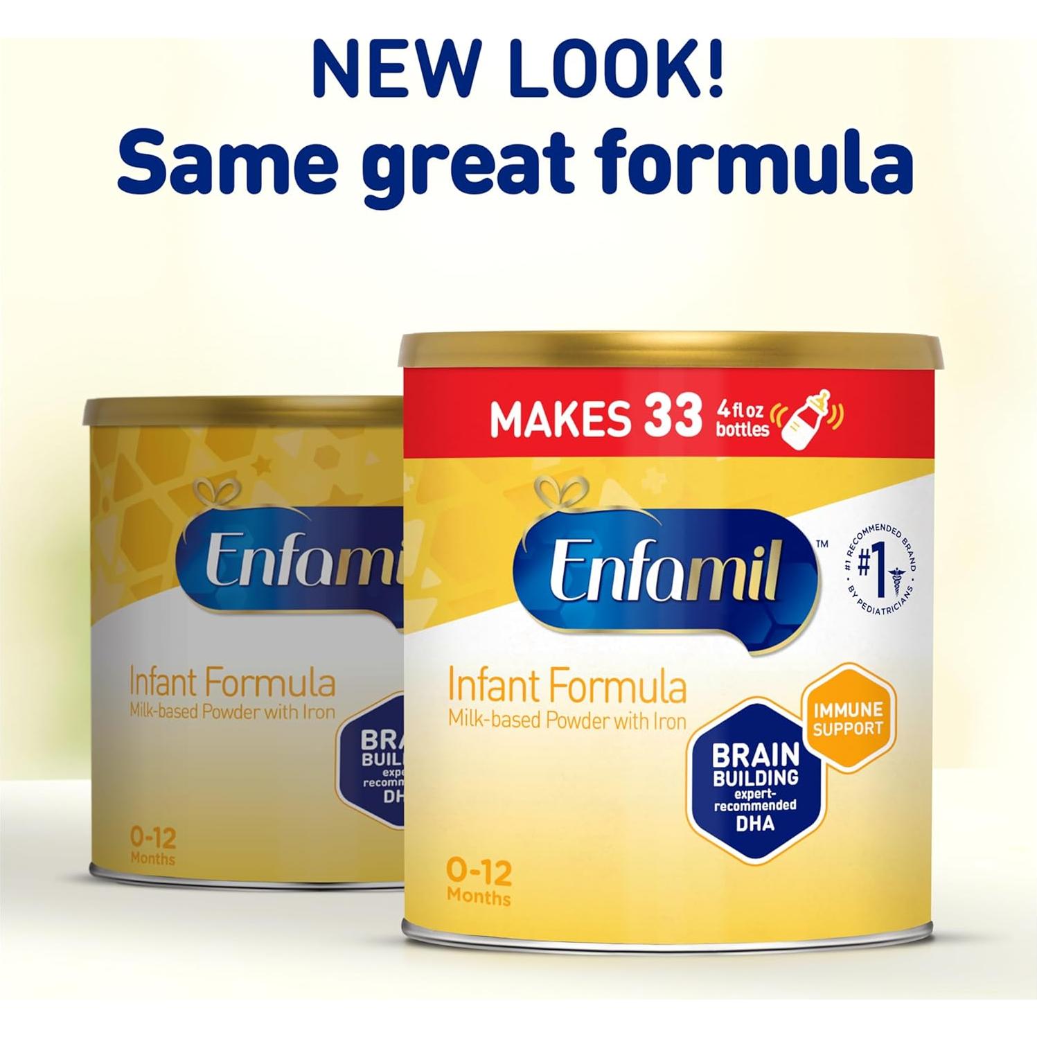 Fórmula Infantil Enfamil 600 g - Leche con DHA y Hierro