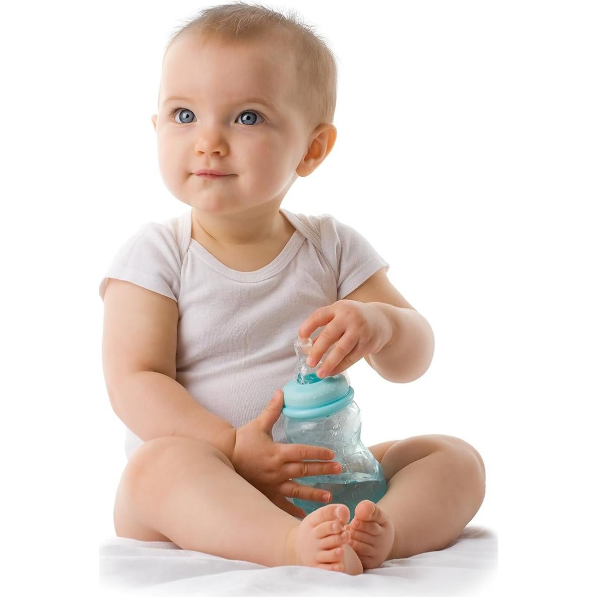 Botella Estándar Nuby Nurser 120ml Libre de BPA Colores Variados